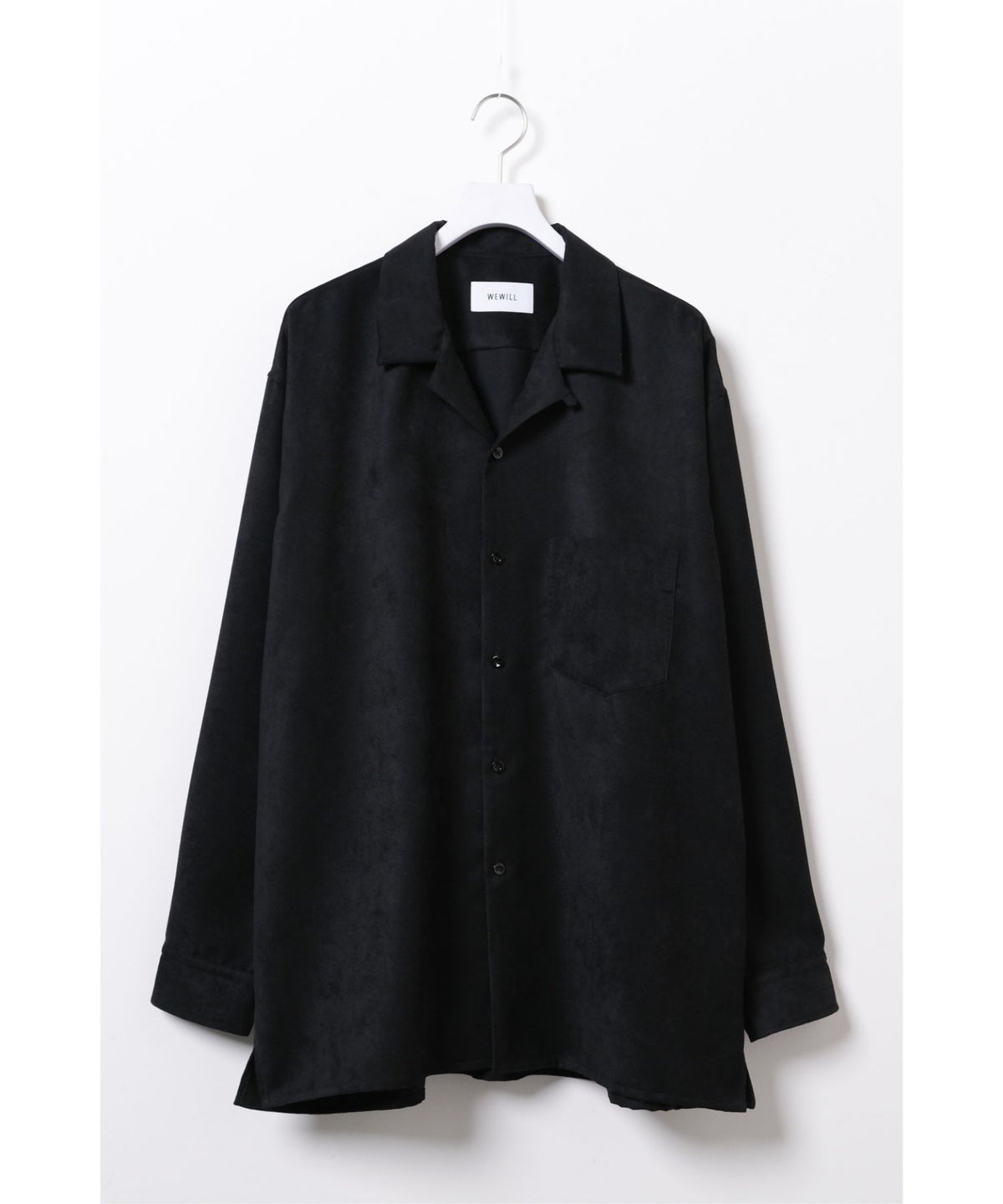 LS Open Collar Dt Shirt