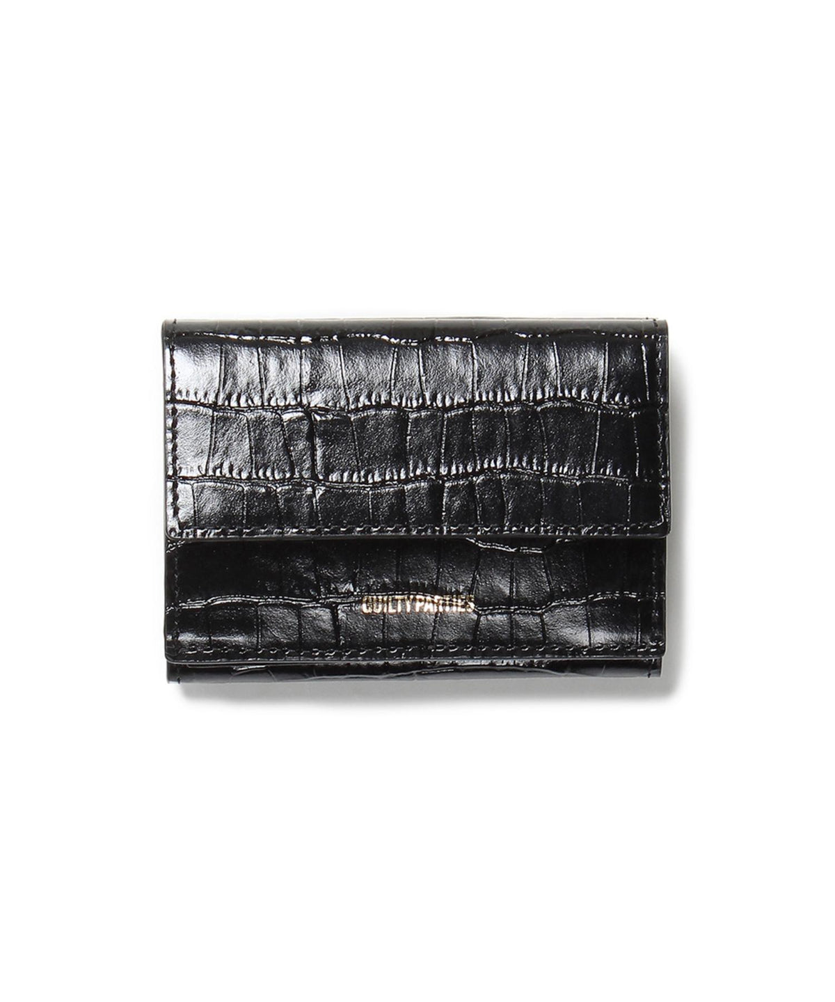 SPEAK EASY / EMBOSS LEATHER MINI WALLET
