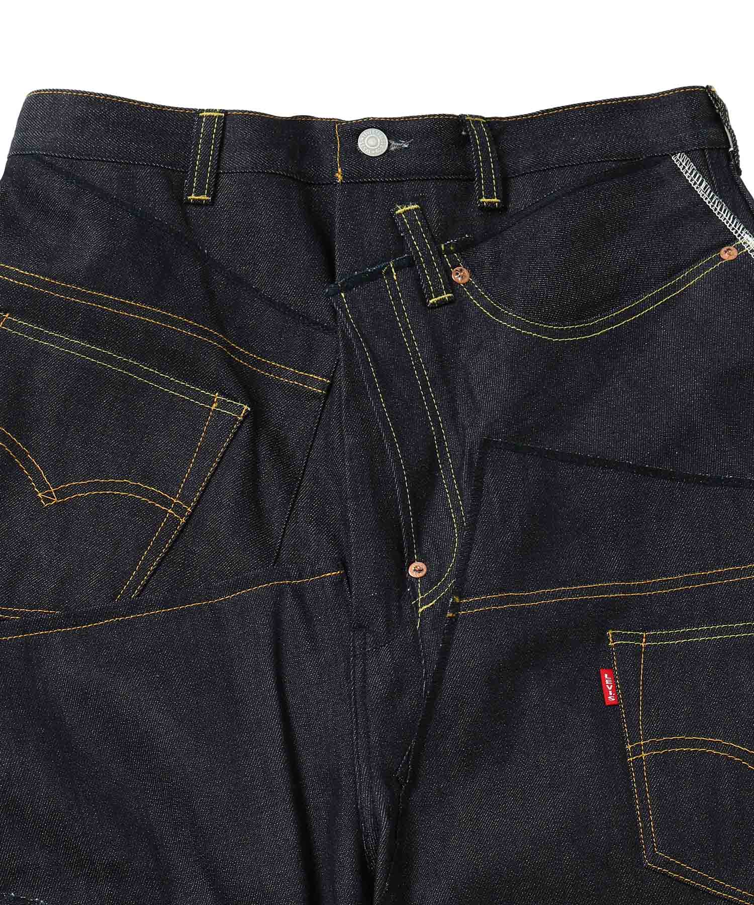 綿セルヴィッチデニム Levi's Wネーム