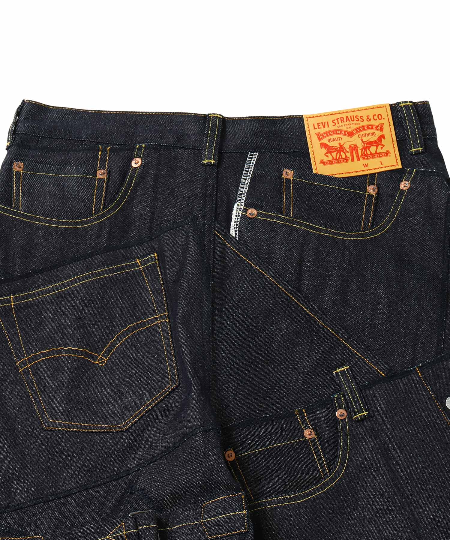 綿セルヴィッチデニム Levi's Wネーム