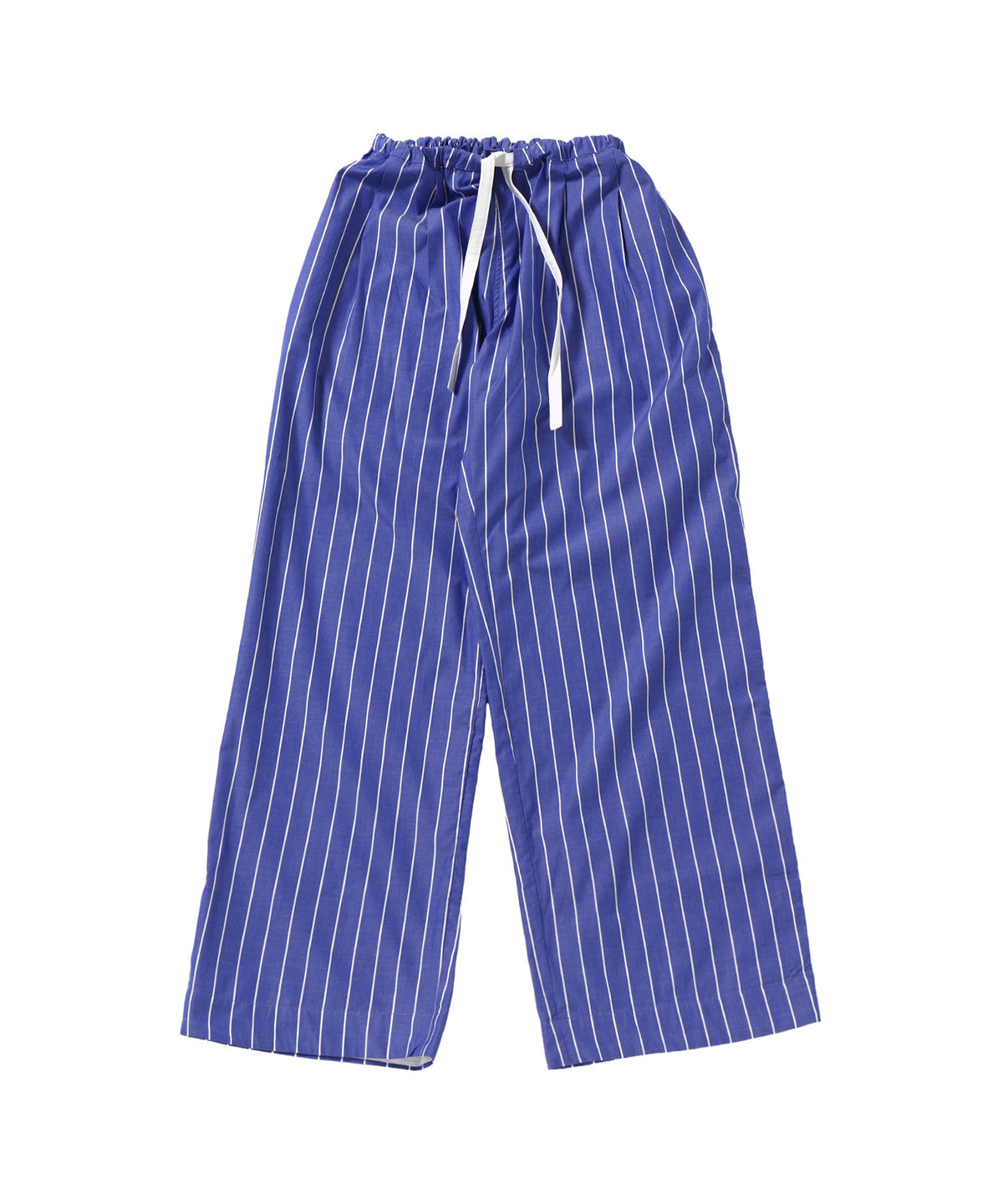 STRIPE 2 TUCK WIDE PANTS