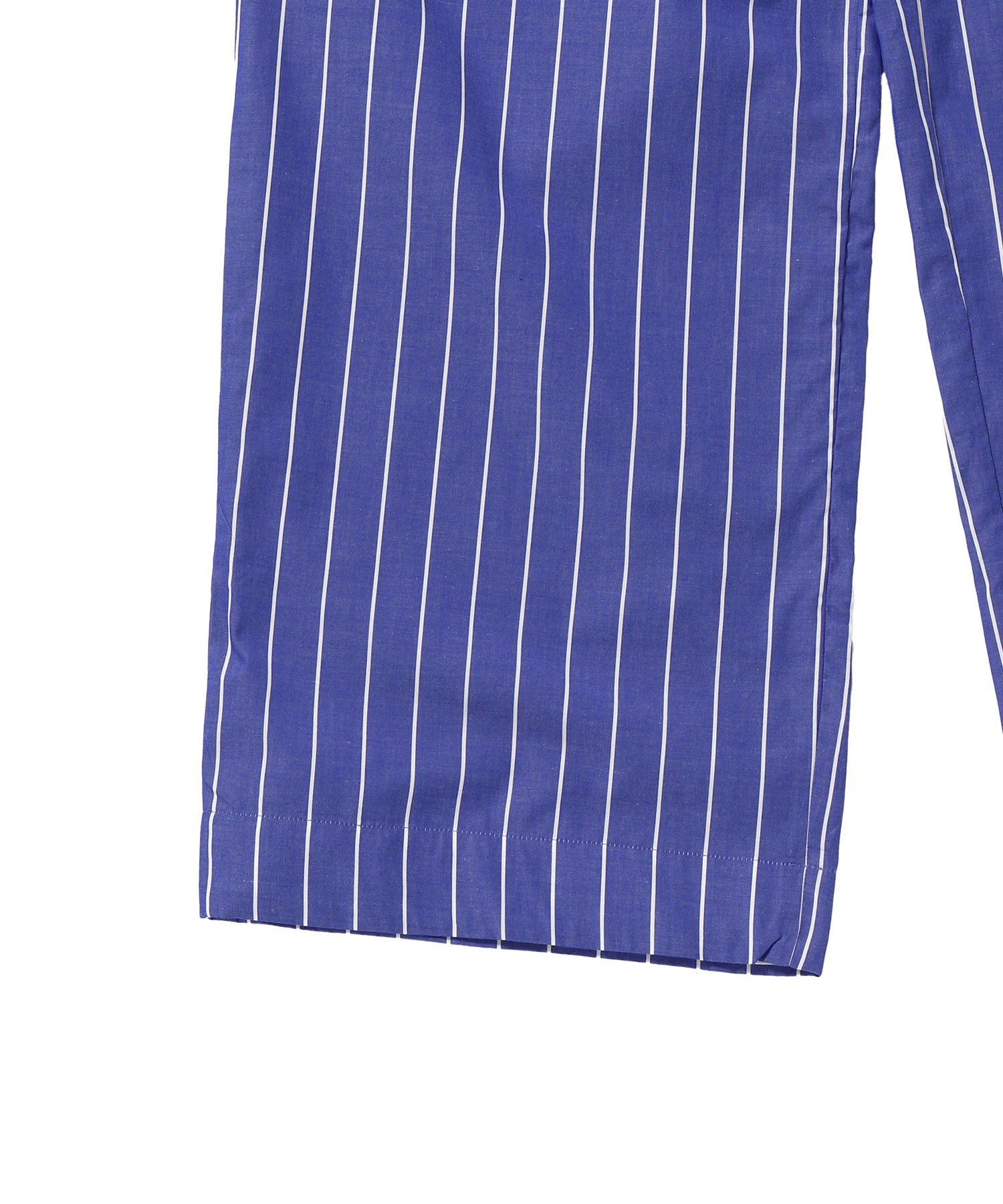 STRIPE 2 TUCK WIDE PANTS