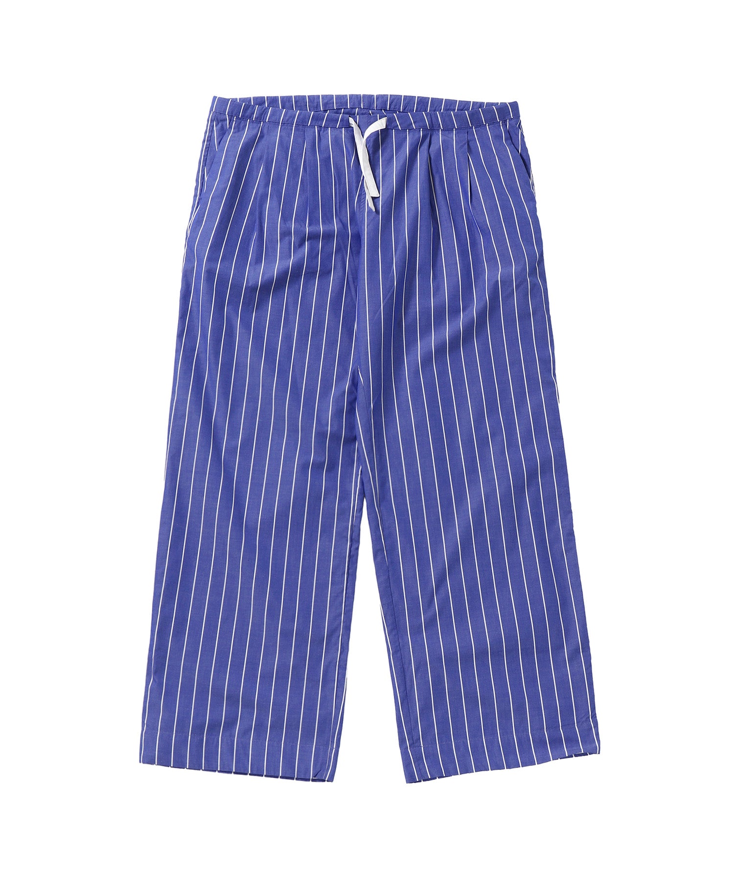 STRIPE 2 TUCK WIDE PANTS