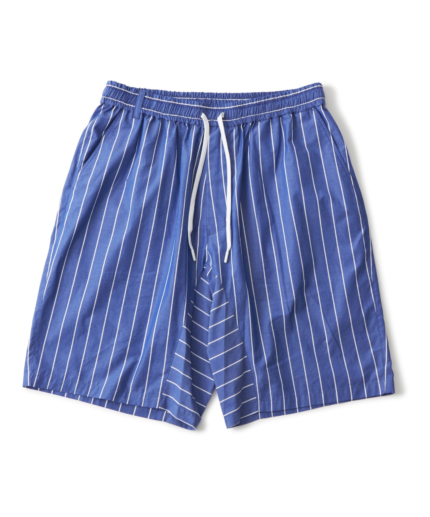 STRIPE WIDE SHORT PANTS - White Mountaineering (ホワイト