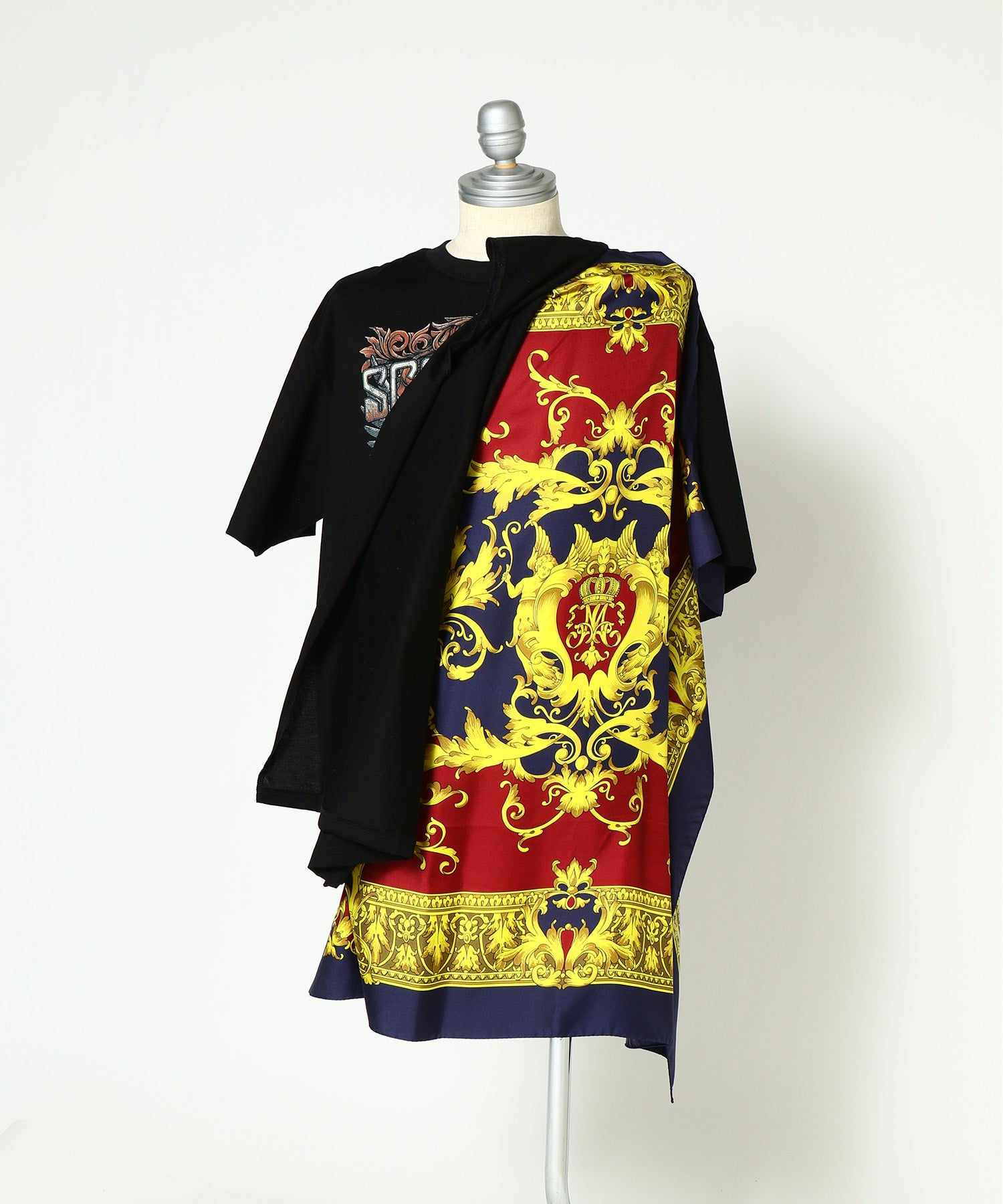綿度詰天竺プリントSCORPIONS×シルクスカーフTシャツ