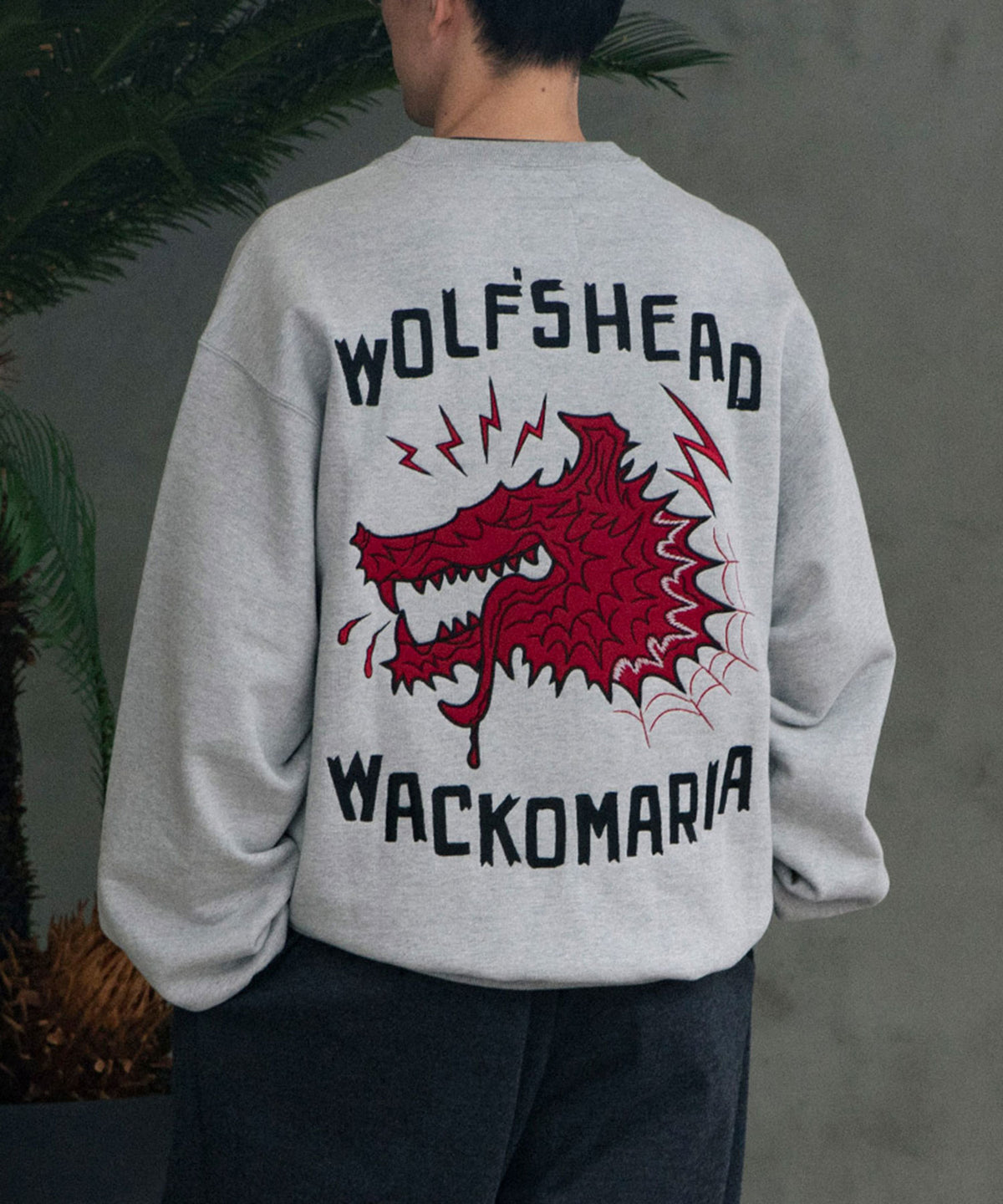WOLF’S HEAD / HEAVY WEIGHT SWEAT SHIRT