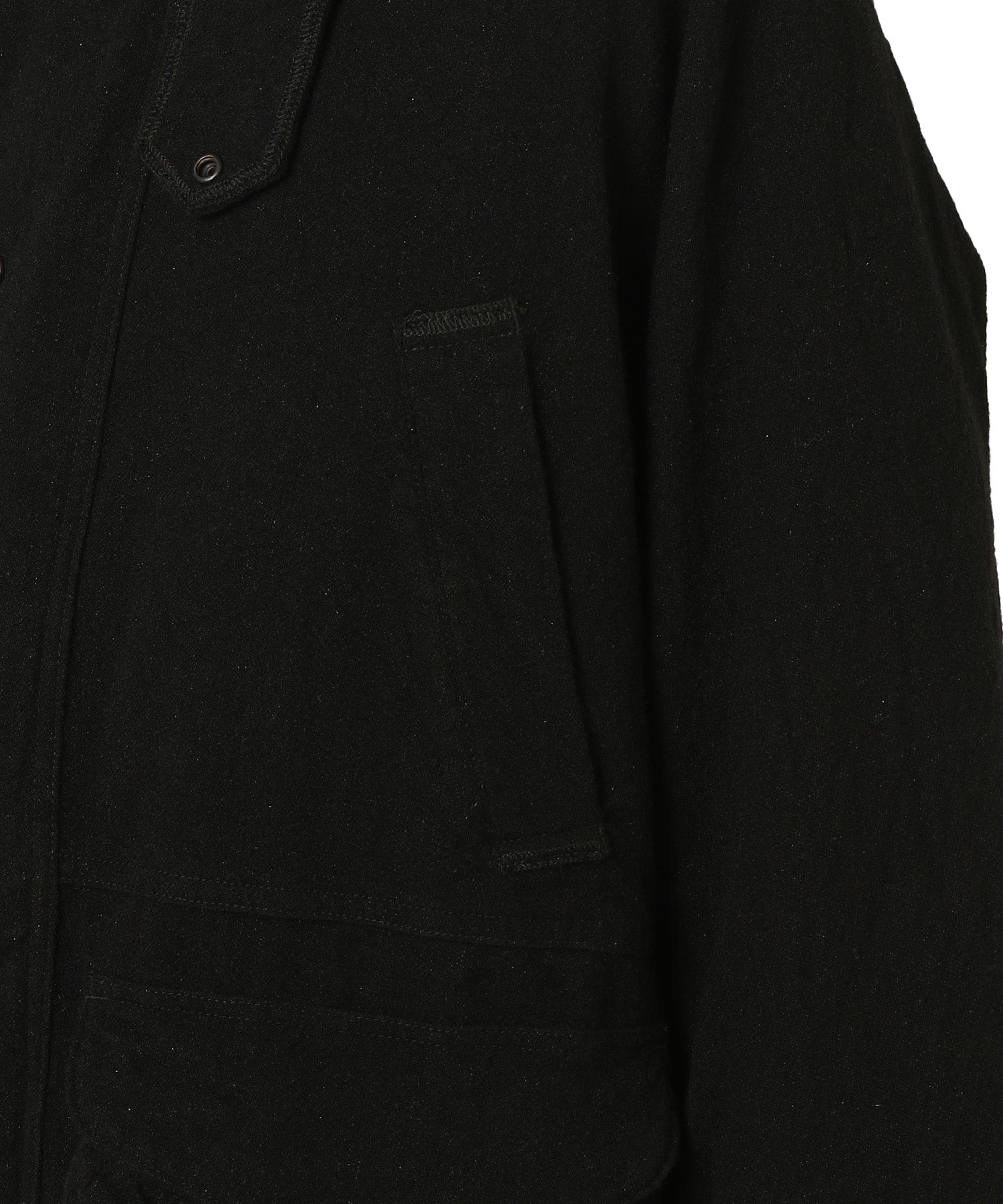 ウールアクリルツイル 製品染縮絨 Filson Wネーム