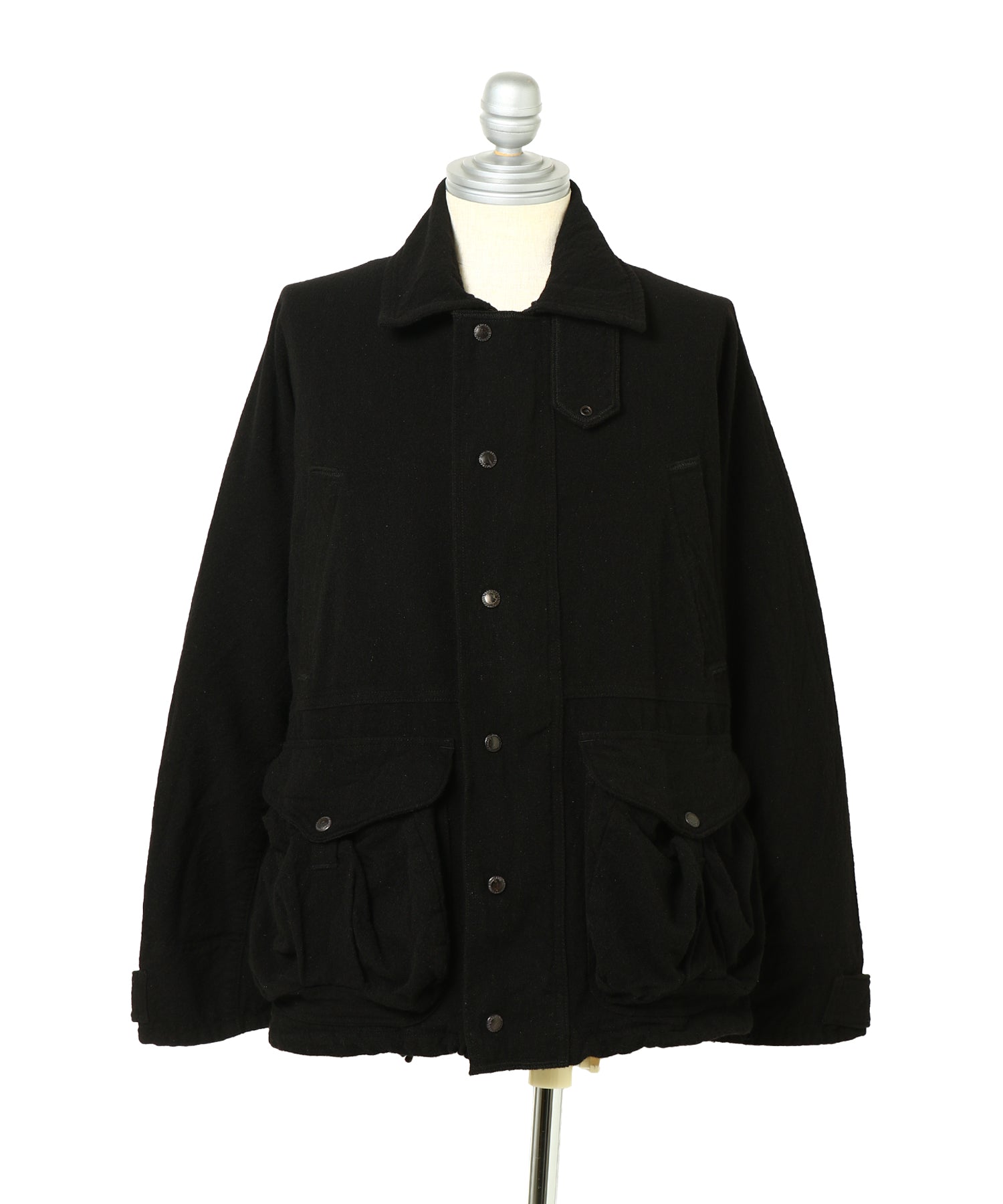 日本製♥♥上質ファインウール♥♥ ウールアクリルツイル 製品染縮絨 Filson Wネーム - JUNYA