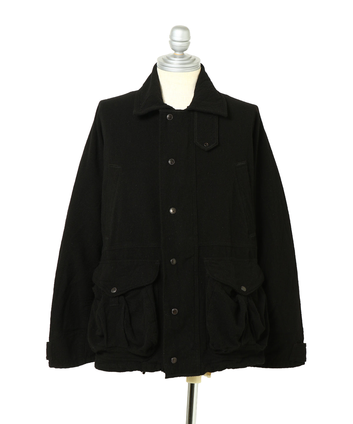 ウールアクリルツイル 製品染縮絨 Filson Wネーム