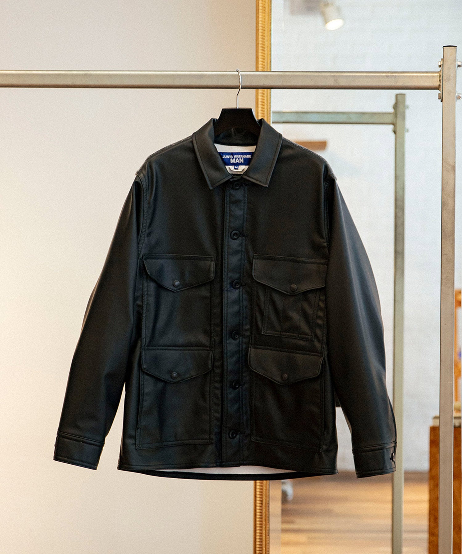 合成皮革(ポリウレタン樹脂)Xウールモッサーチェック Filson Wネーム