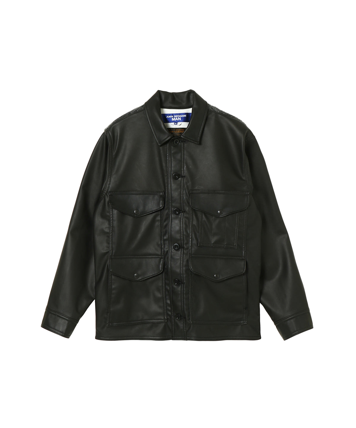 合成皮革(ポリウレタン樹脂)Xウールモッサーチェック Filson Wネーム