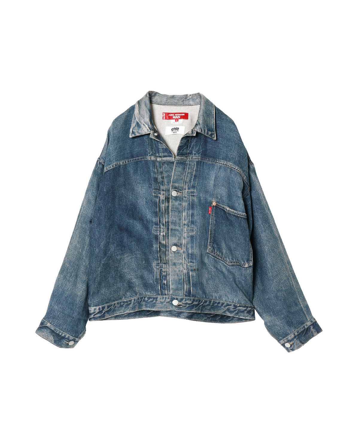 ジャケット 麻オックス 転写プリント Levi’s Wネーム BerBerJin