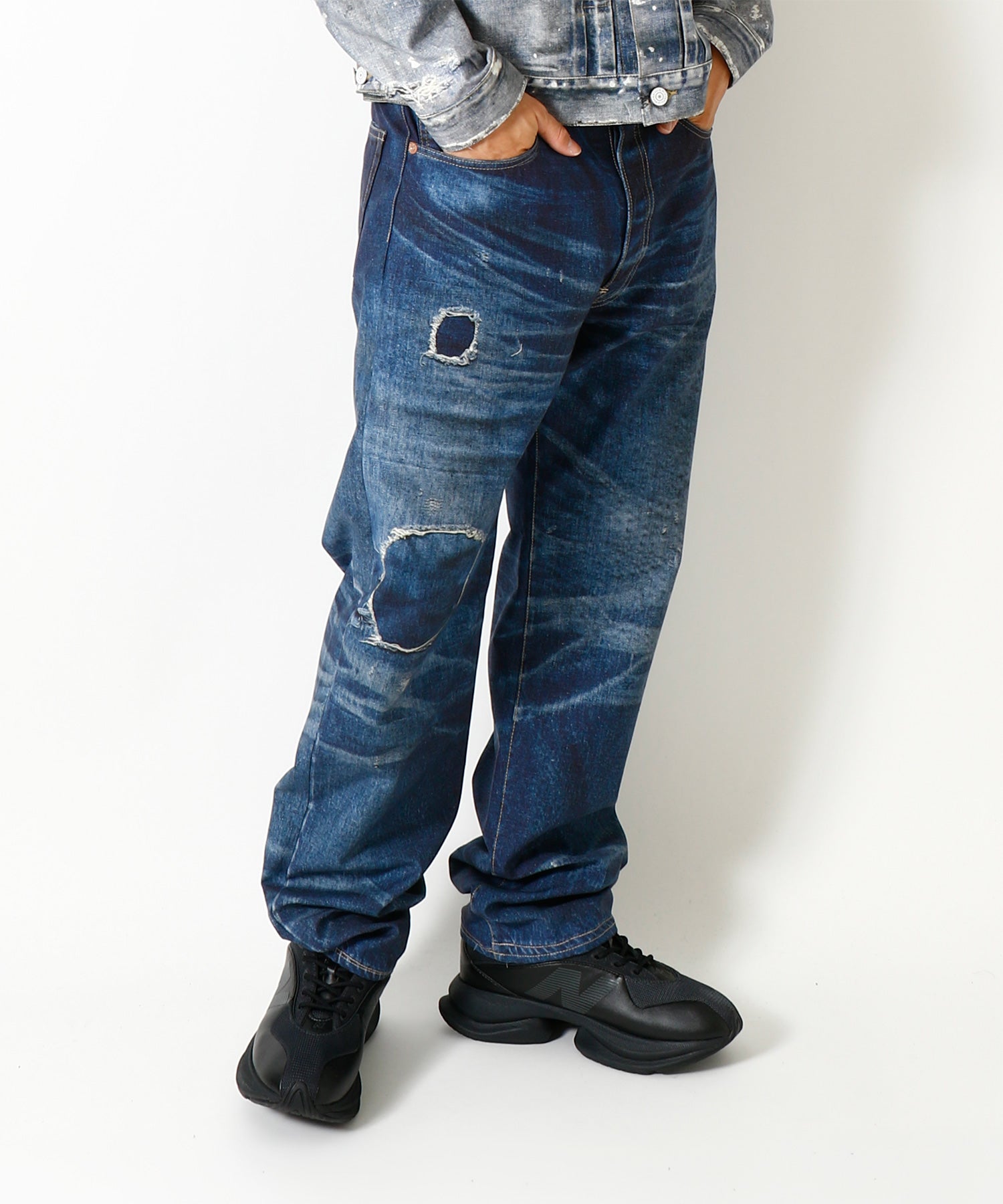 JUNYA WATANABE ネイビー モーターサイクルコート Sサイズ JUNYA WATANABE ネイビー モーターサイクルコート Sサイズ JUNYA