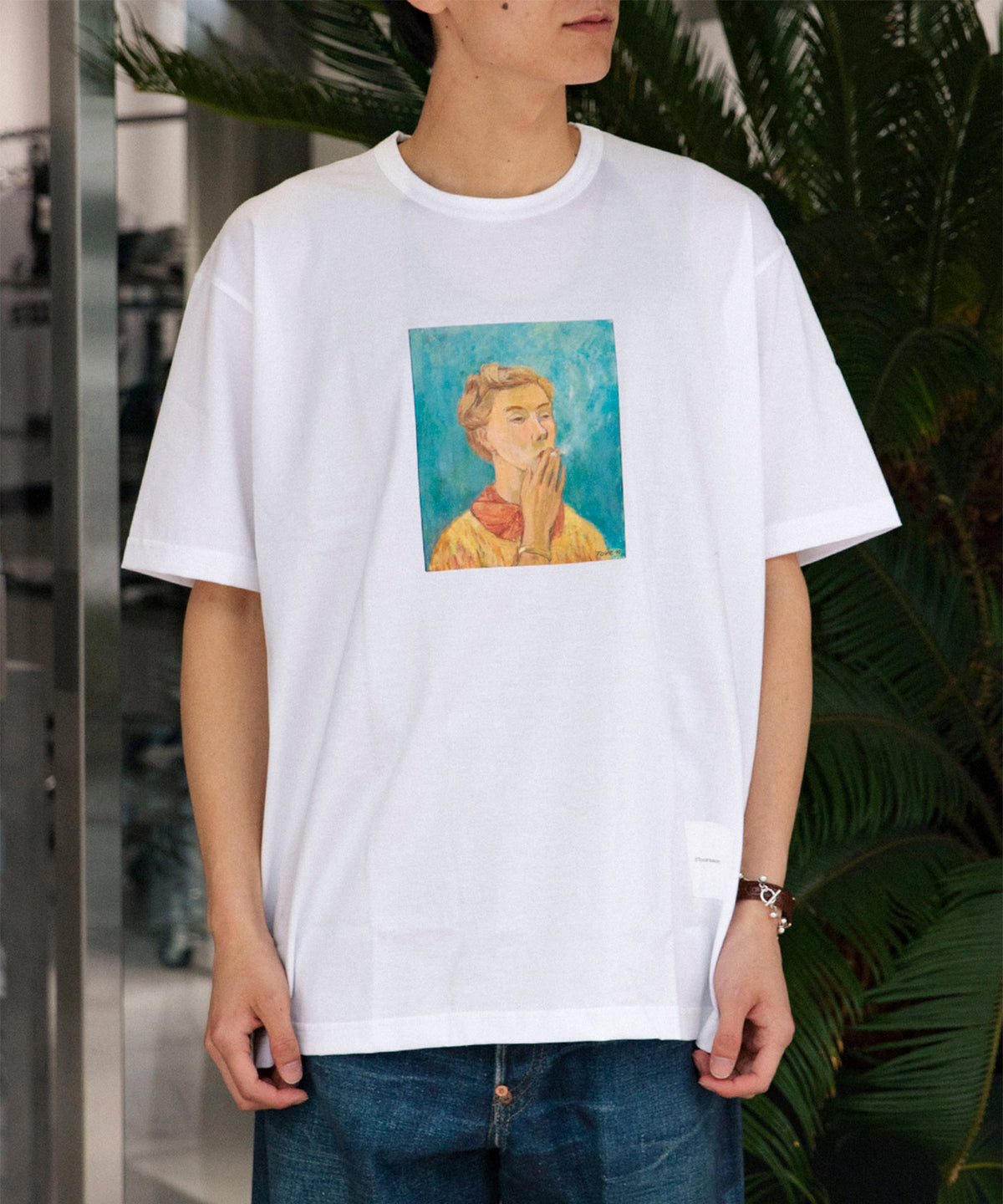 綿度詰め天竺 製品プリント