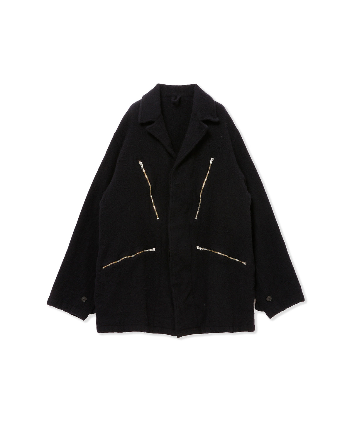 縮絨ウール ミリタリージャケット