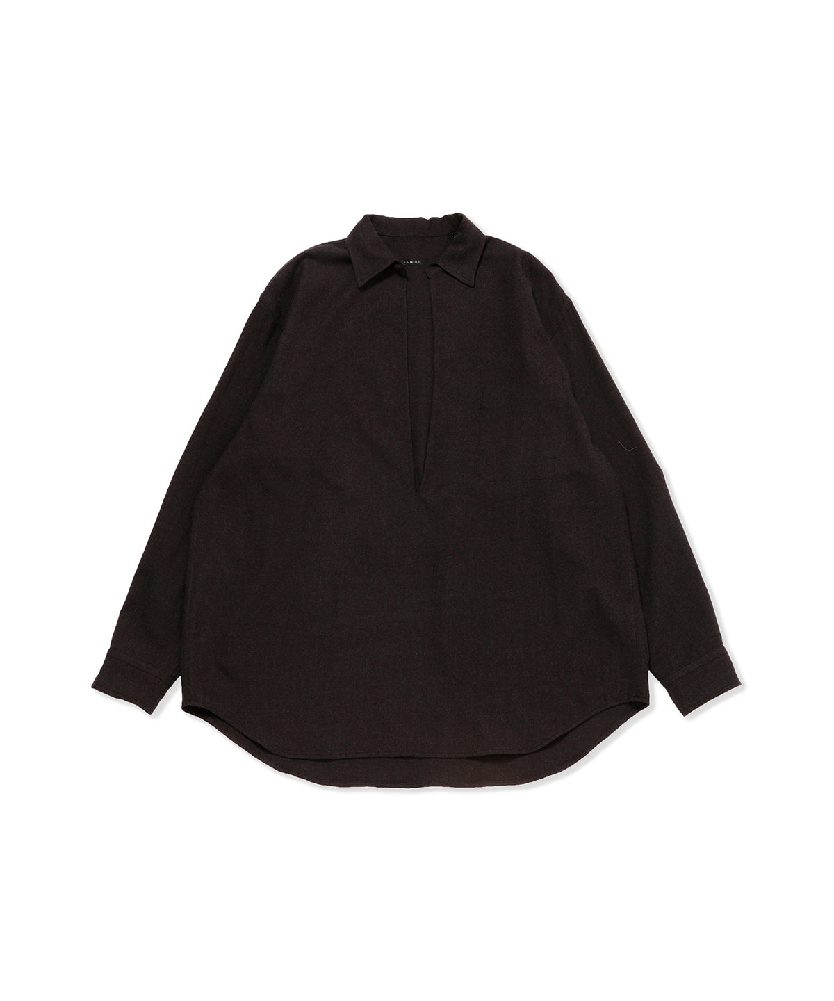 ウールビエラ スキッパーシャツ