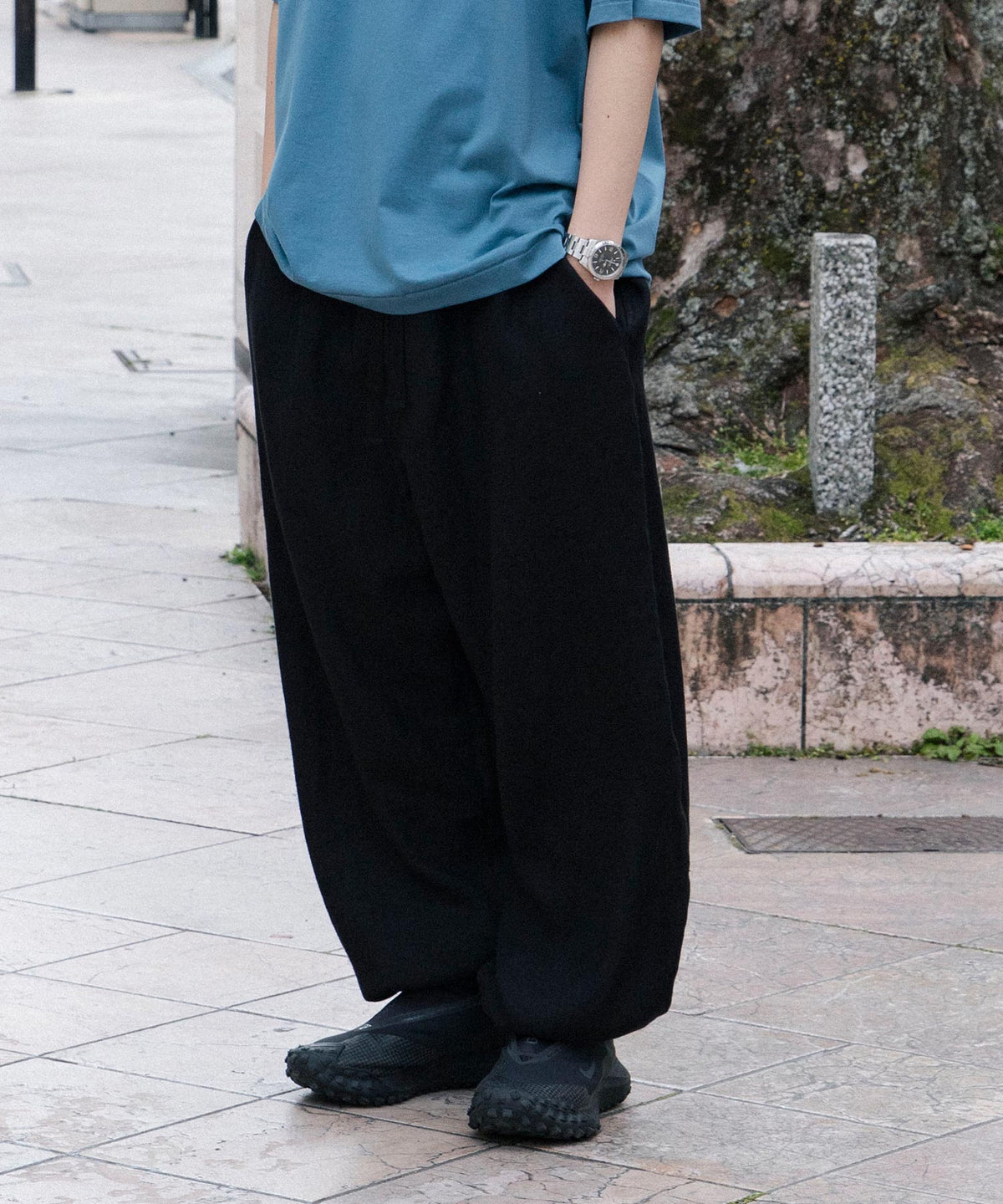 カナパ ドローストリングパンツ