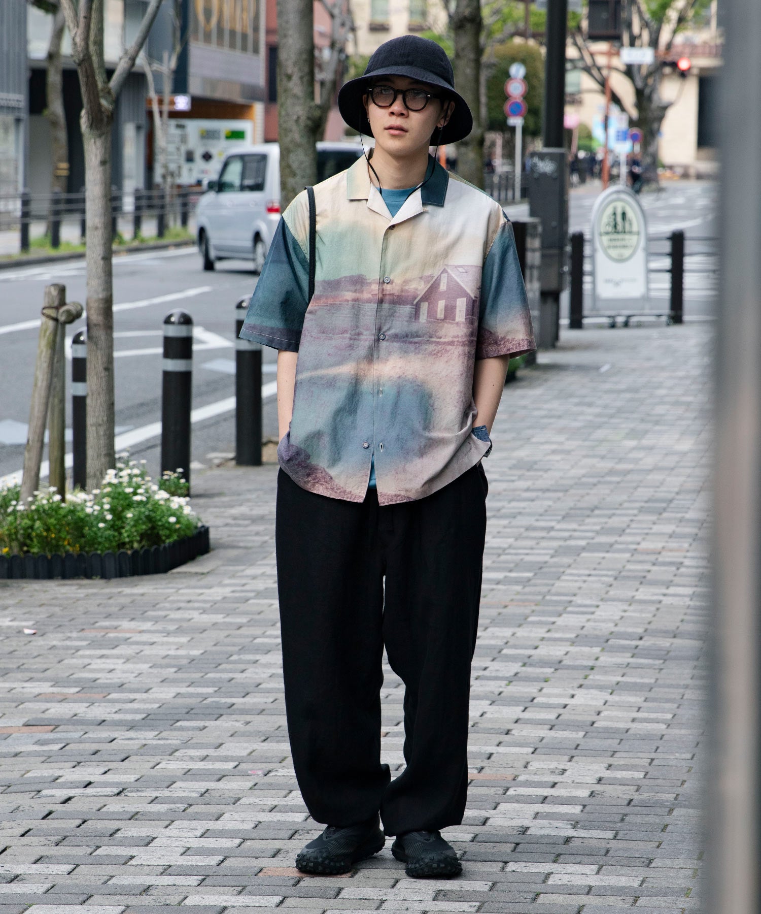 カナパ ドローストリングパンツ