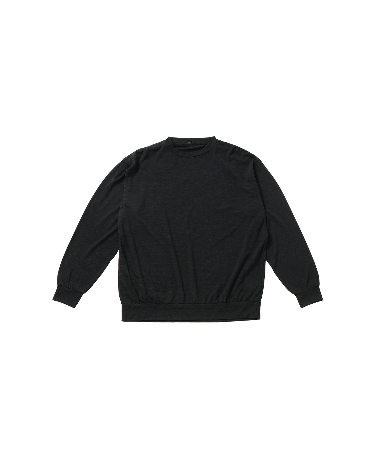 サマーウール 長袖クルー