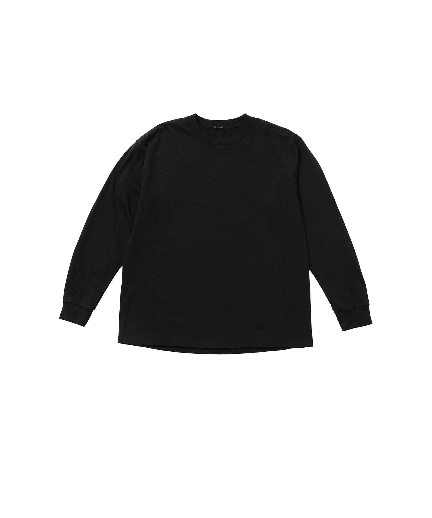 コットンジャージ 長袖Tシャツ - COMOLI (コモリ) - tops コットンジャージ 長袖Tシャツ - COMOLI (コモリ) - tops