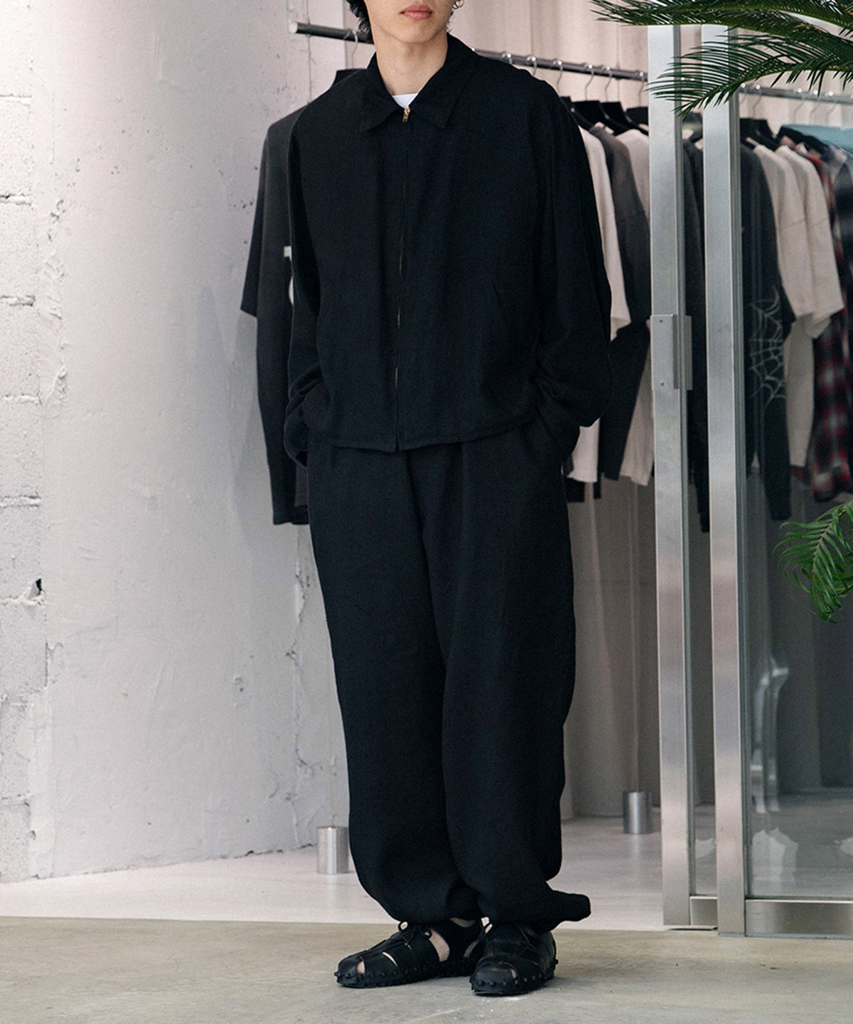 カナパ ドローストリングパンツ