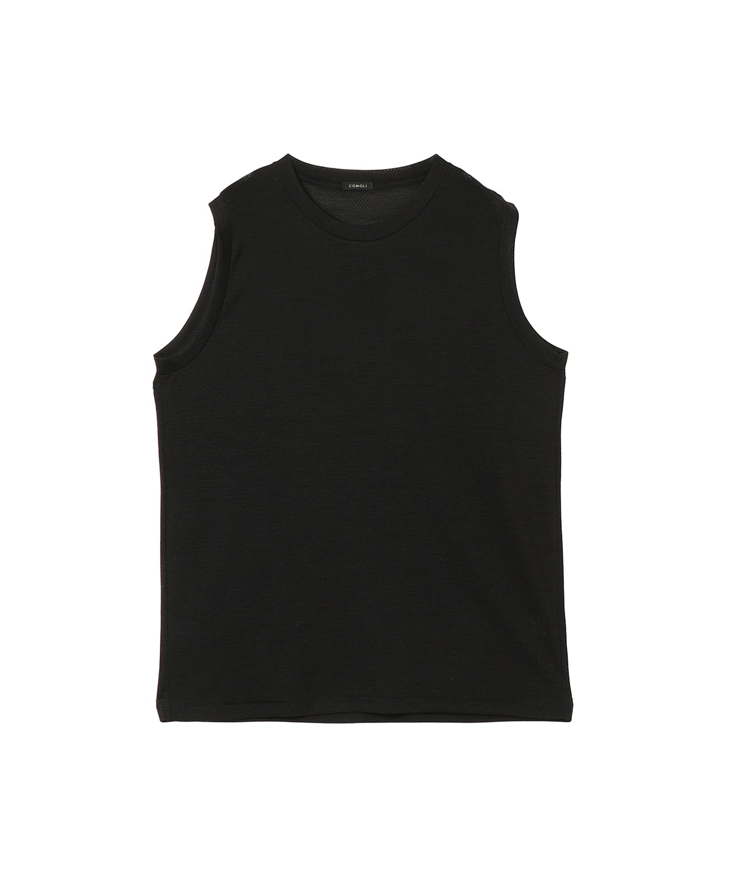 ウールメッシュ ノースリーブ - COMOLI (コモリ) - tops (トップス