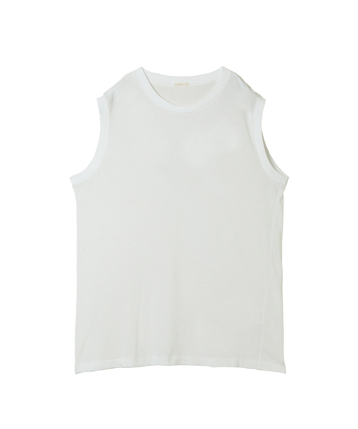 コットンメッシュ ノースリーブ