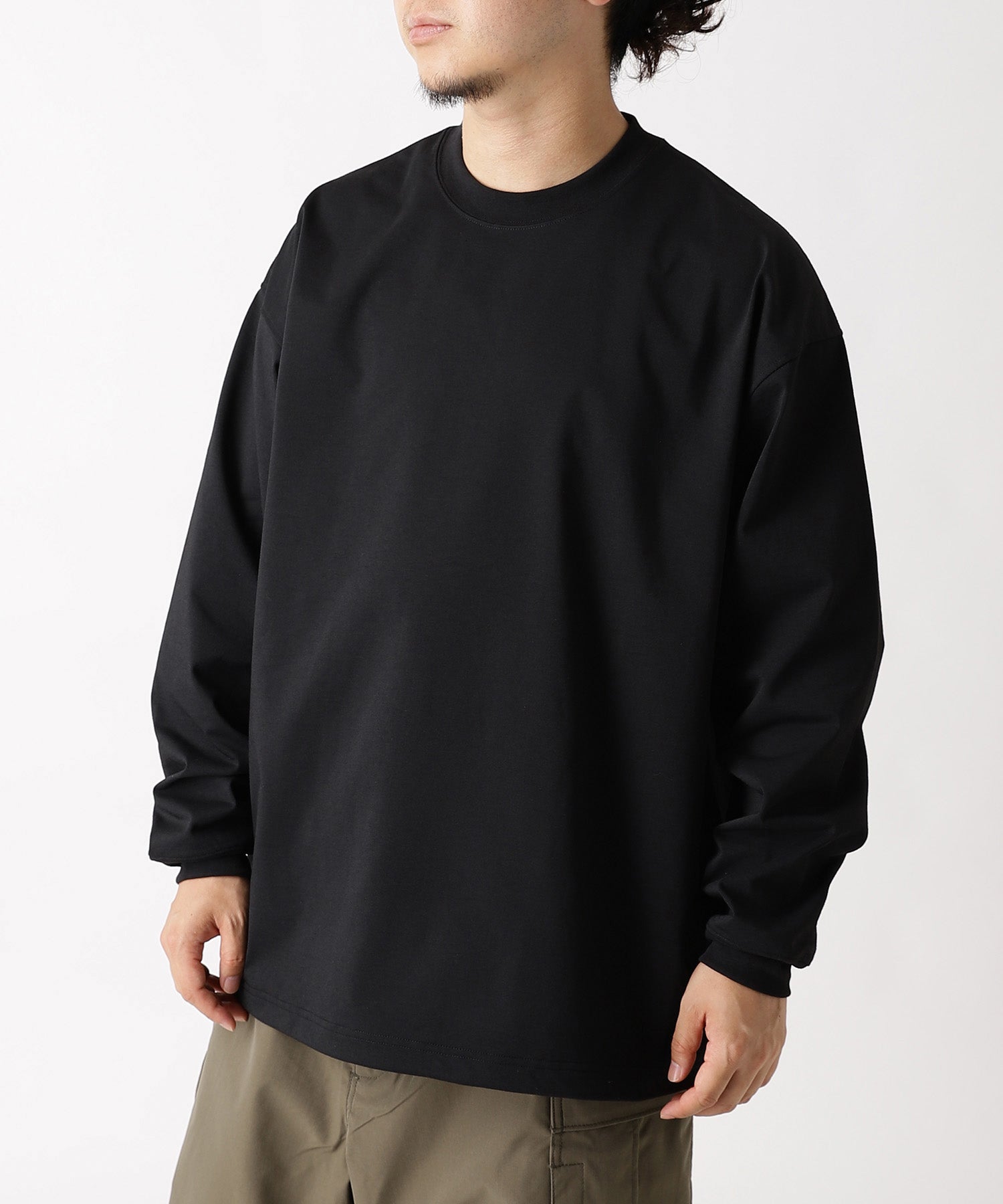 トップス daiwa pier39 TECH DRAWSTRING L/S TEE DAIWA PIER39 | TECH DRAWSTRING L/S TEE MEN（Tシャツ