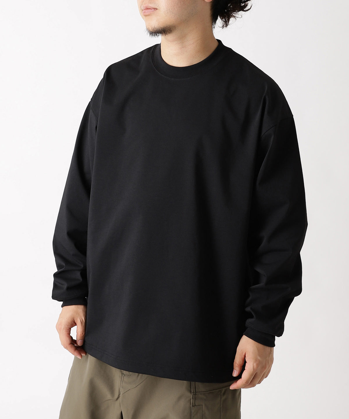 TECH DRAWSTRING TEE L/S