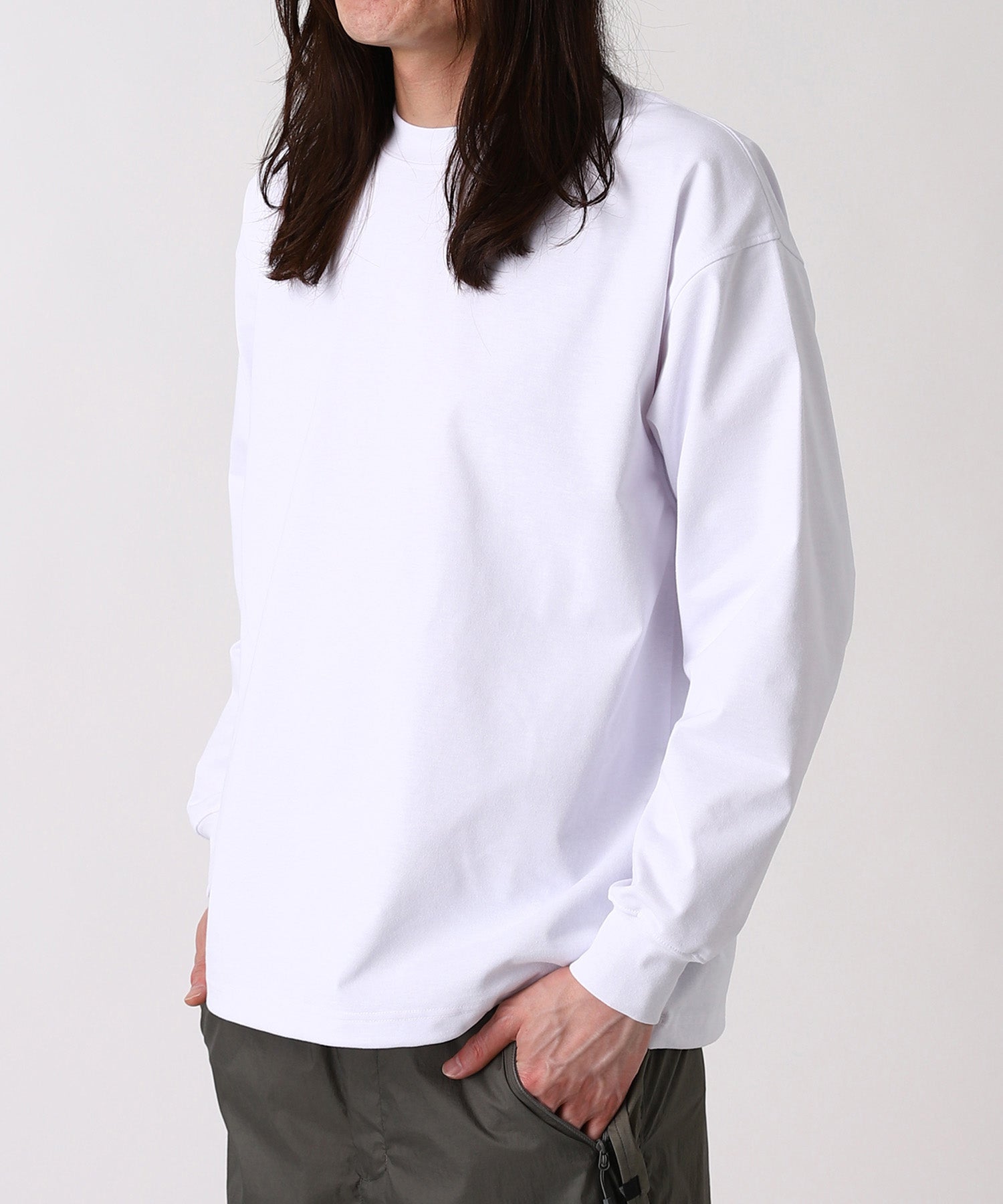 トップス DAIWA PIER39 TECH DRAWSTRING L/S TEE TECH DRAWSTRING TEE L/S - DAIWA PIER39 (ダイワピア39) - tops