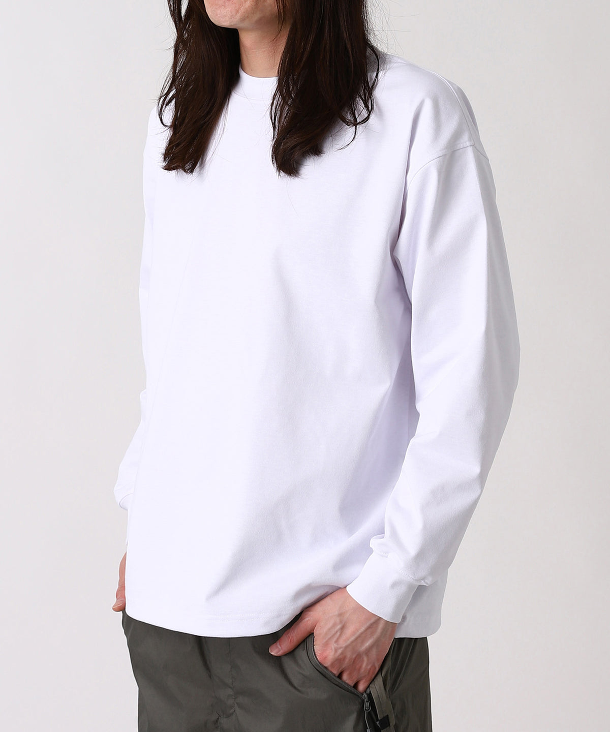 TECH DRAWSTRING L/S TEE