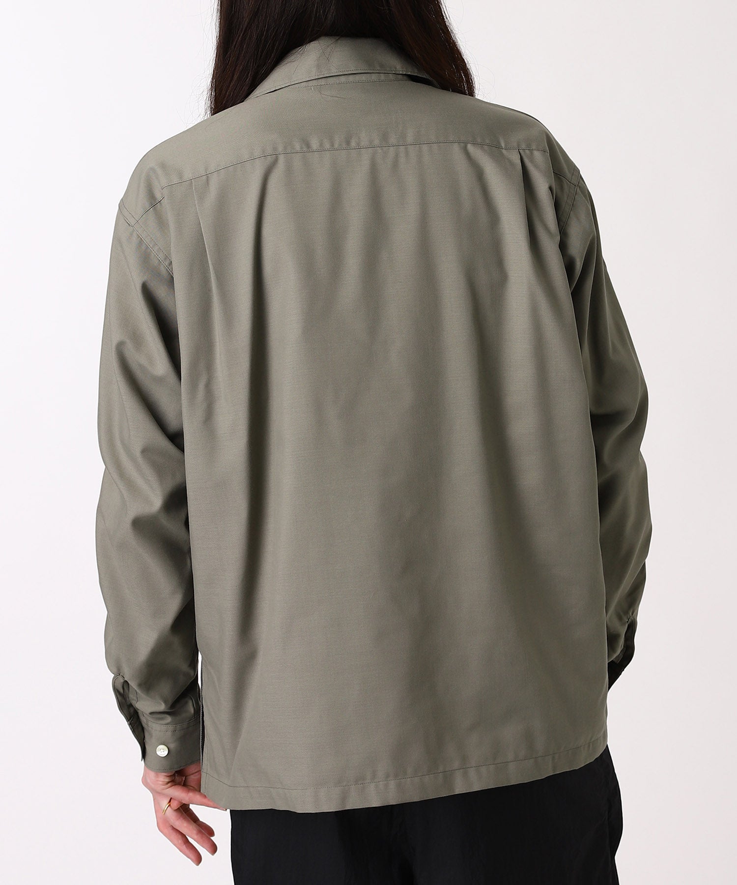 TECH SPORTS OPEN COLLAR SHIRT L/S