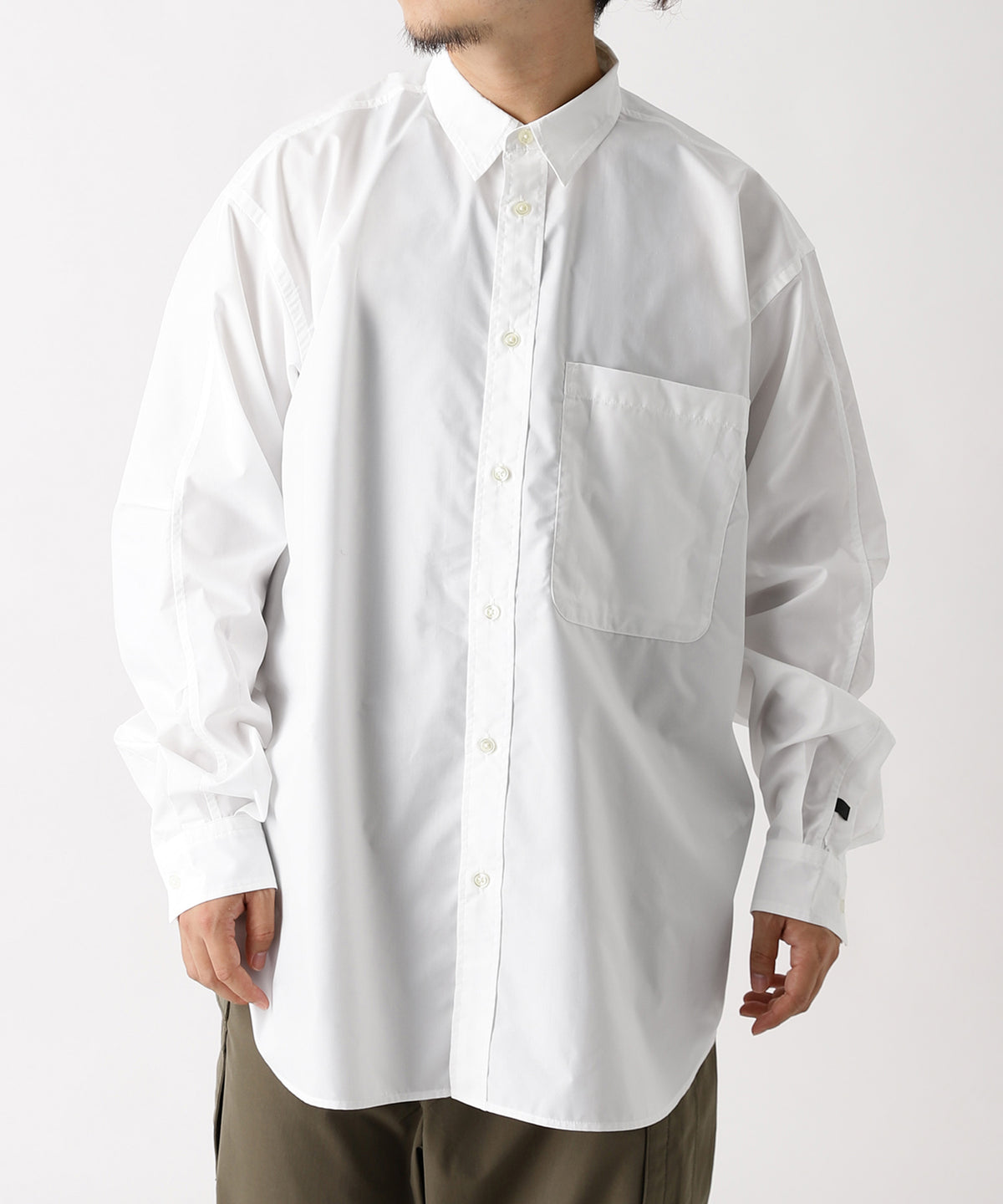TECH REGULAR COLLAR SHIRT L/S