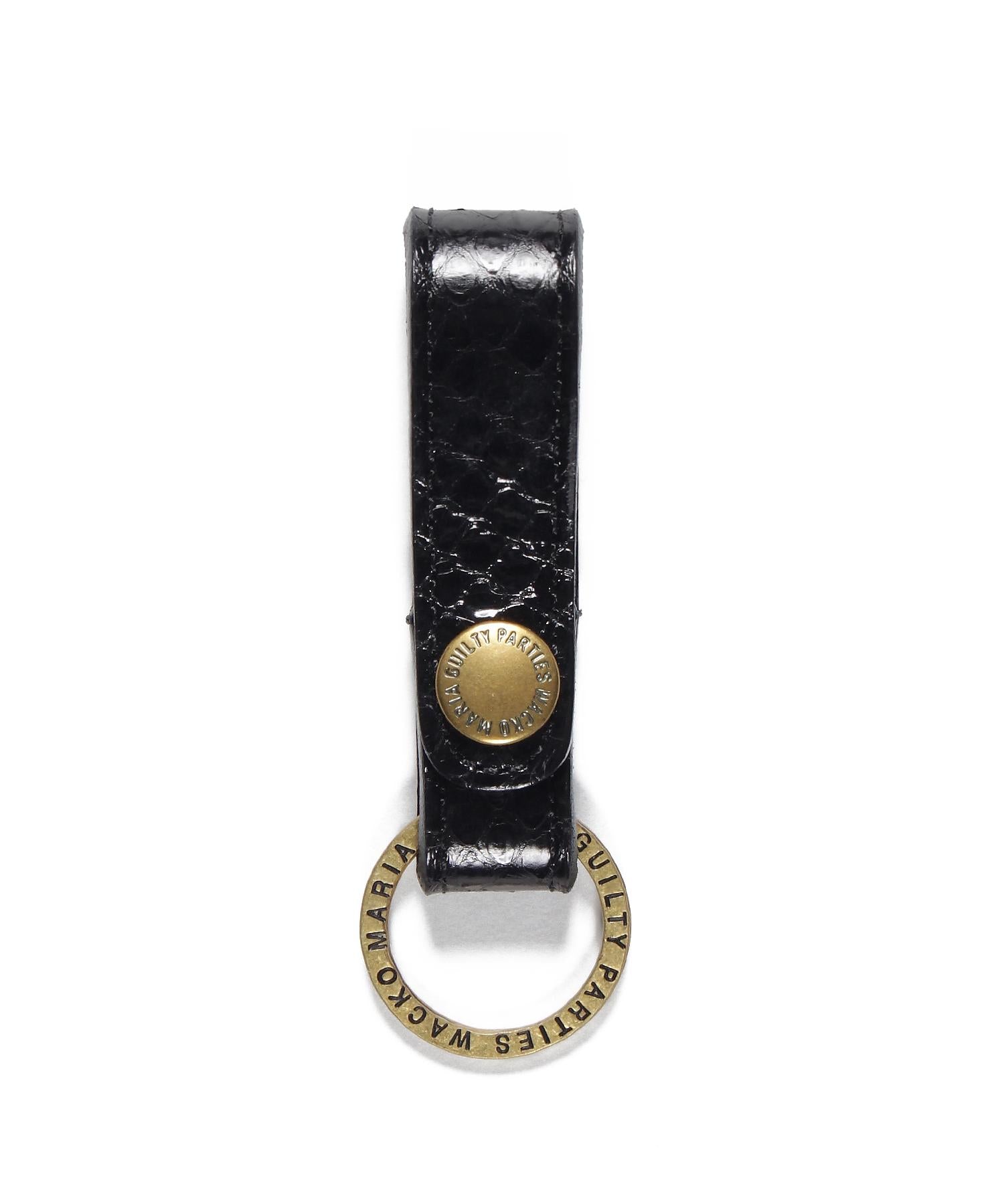 PYTHON LEATHER KEY HOLDER - WACKO MARIA (ワコマリア) - goods