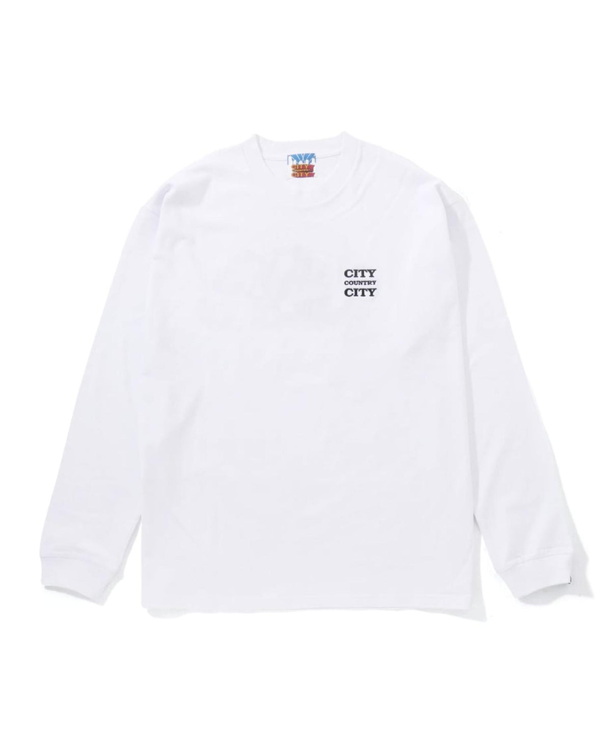 Embroidered Logo Cotton L/s T-shirt