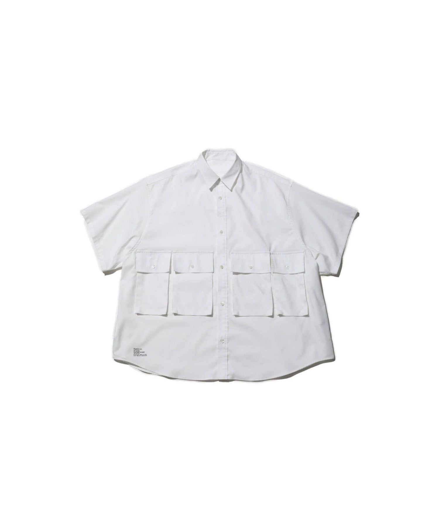 DRY OXFORD FLAP POCKET S/S SHIRT