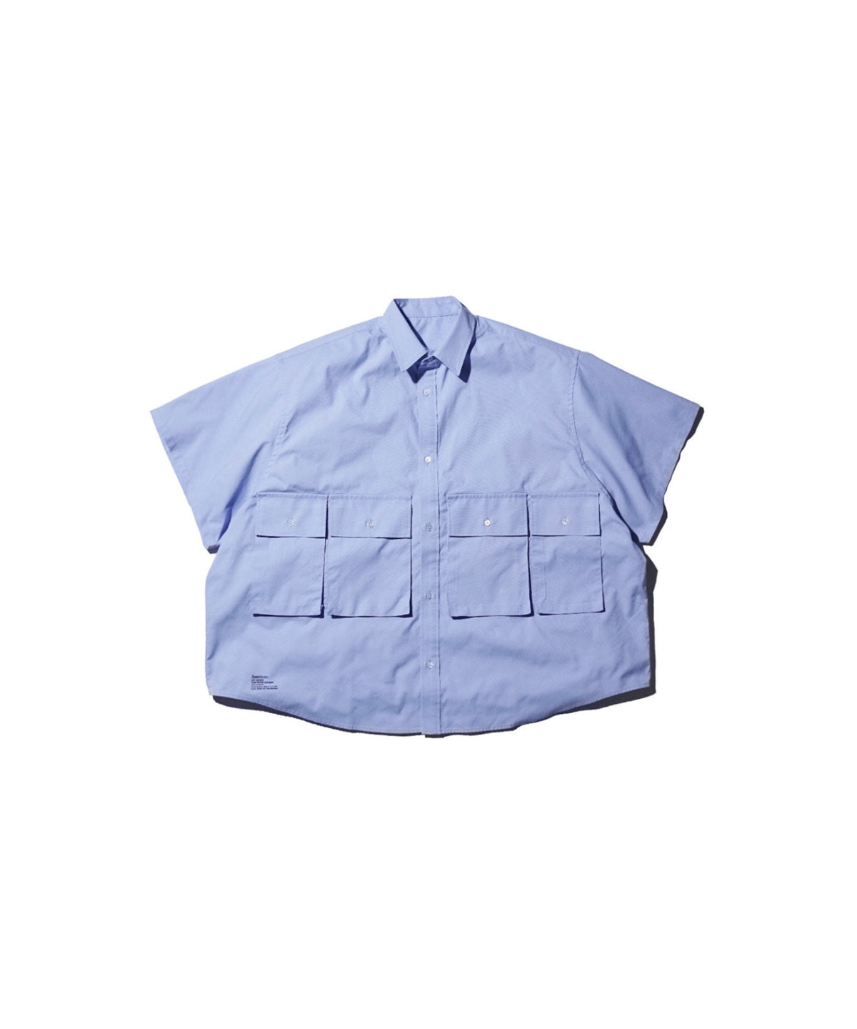 DRY OXFORD FLAP POCKET S/S SHIRT