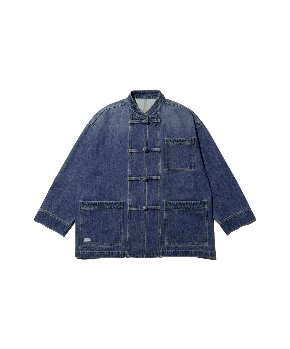 CORPORATE DENIM KUNG-FU COVERALL (DARK WASH)