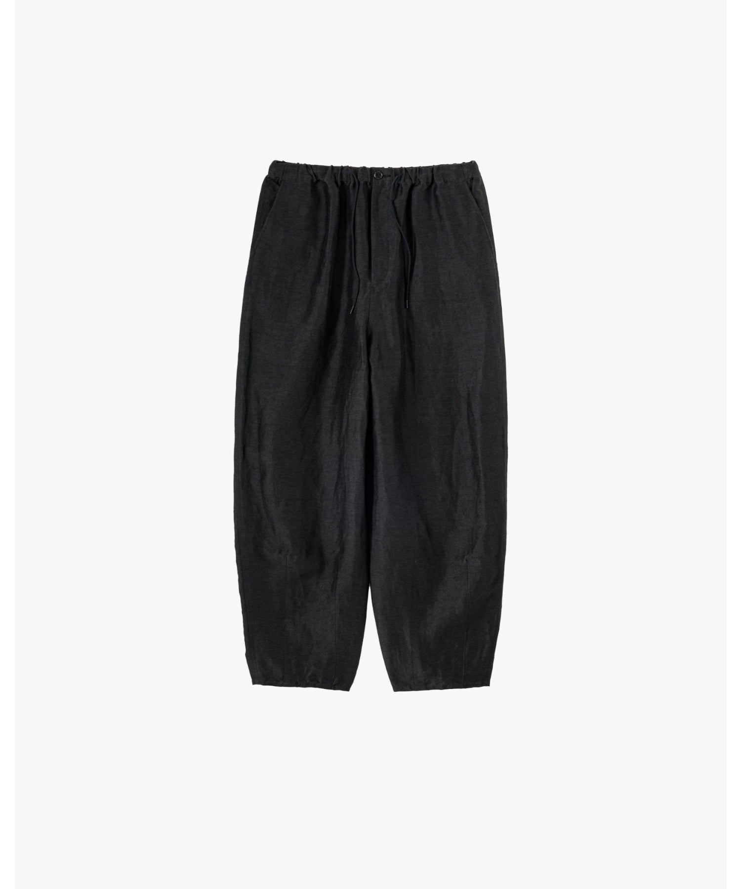 Back Satin Linen Cupro Parachute Pants - Graphpaper (グラフ