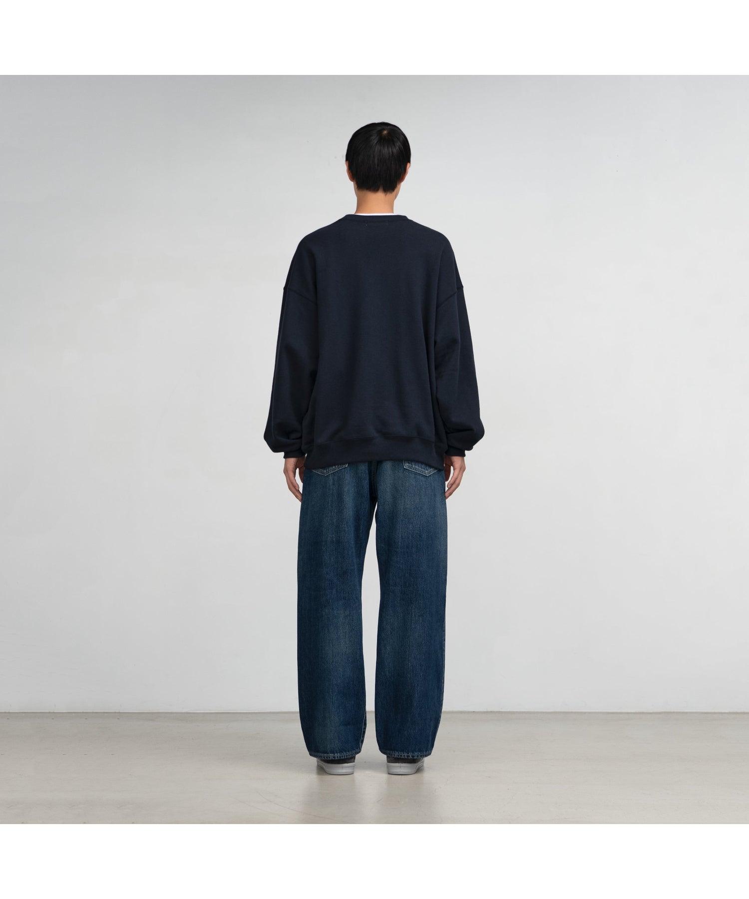 Selvage Denim Five Pocket Wide Straight Pants