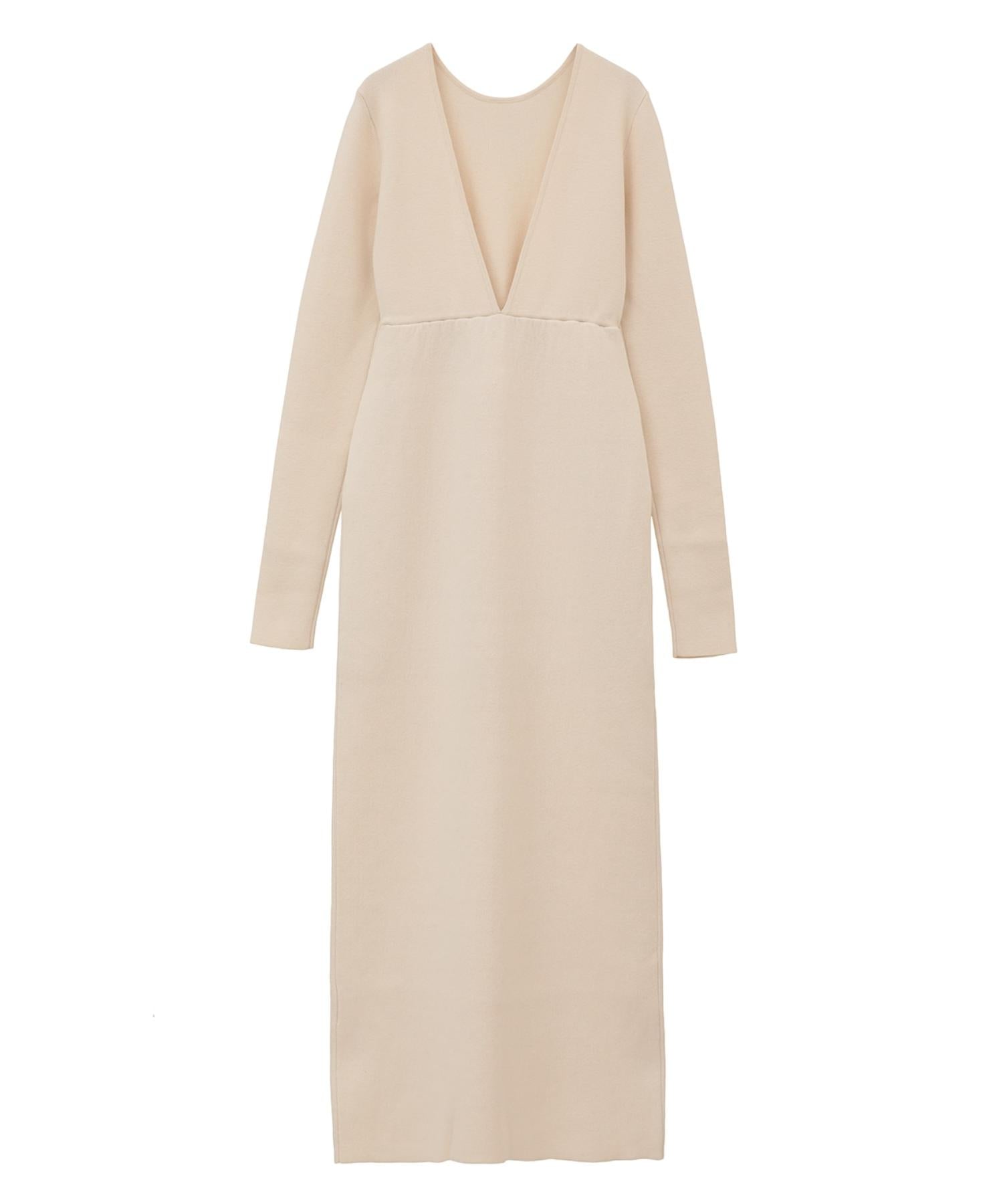 W FACE KNIT ONEPIECE