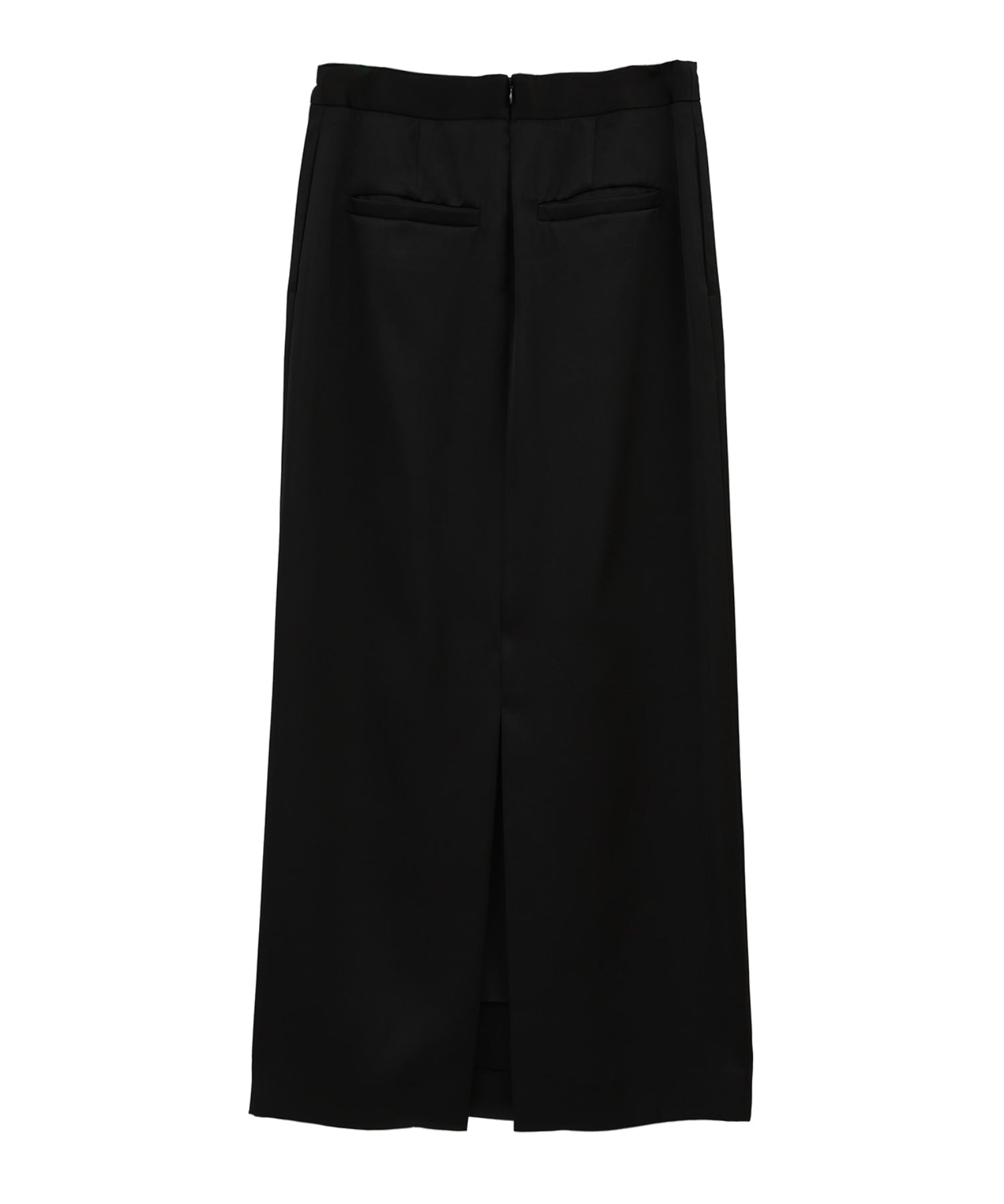 2WAY ADJUST SATIN STRAIGHT SKIRT