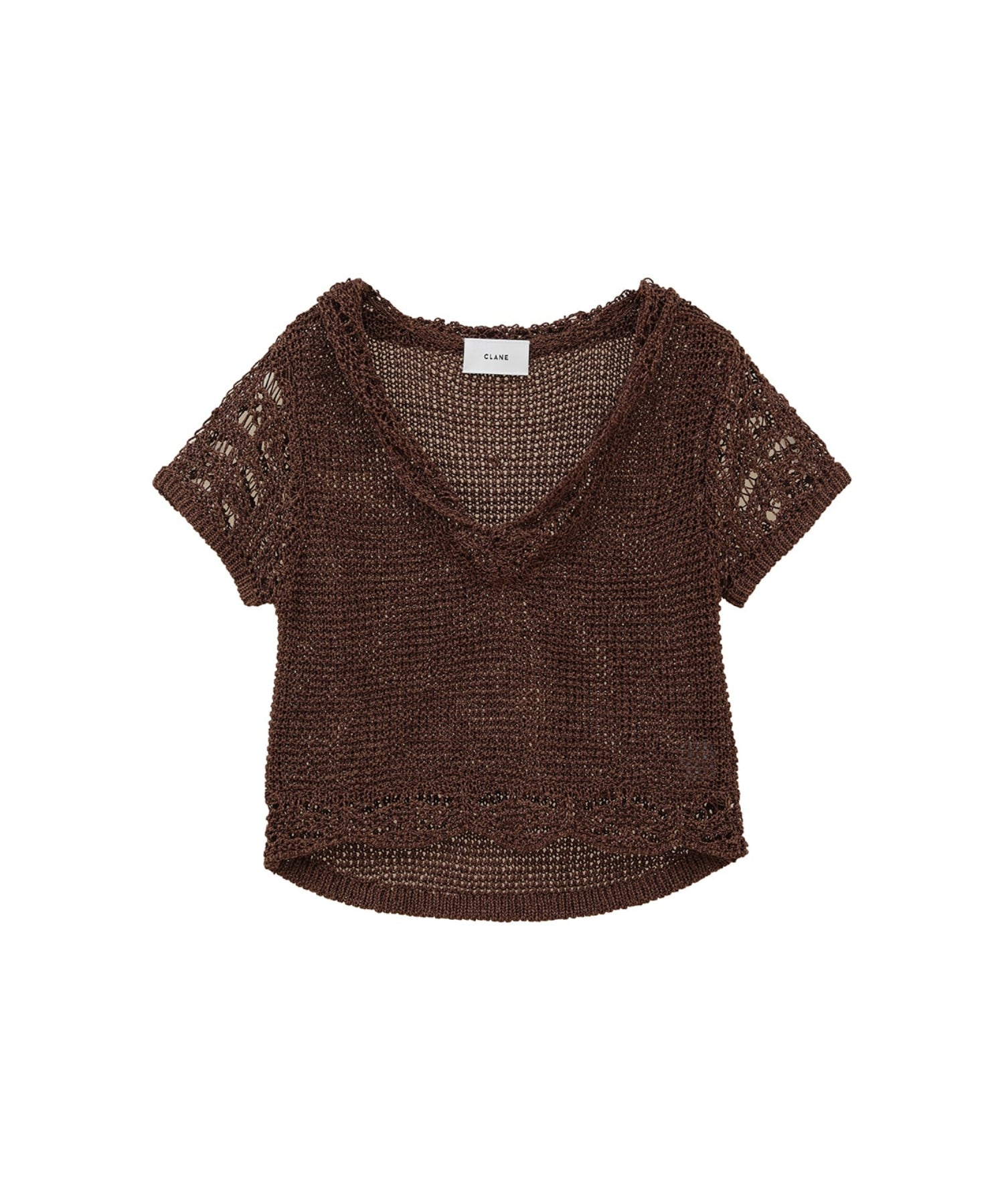 CROPPED CROCHET KNIT TOPS