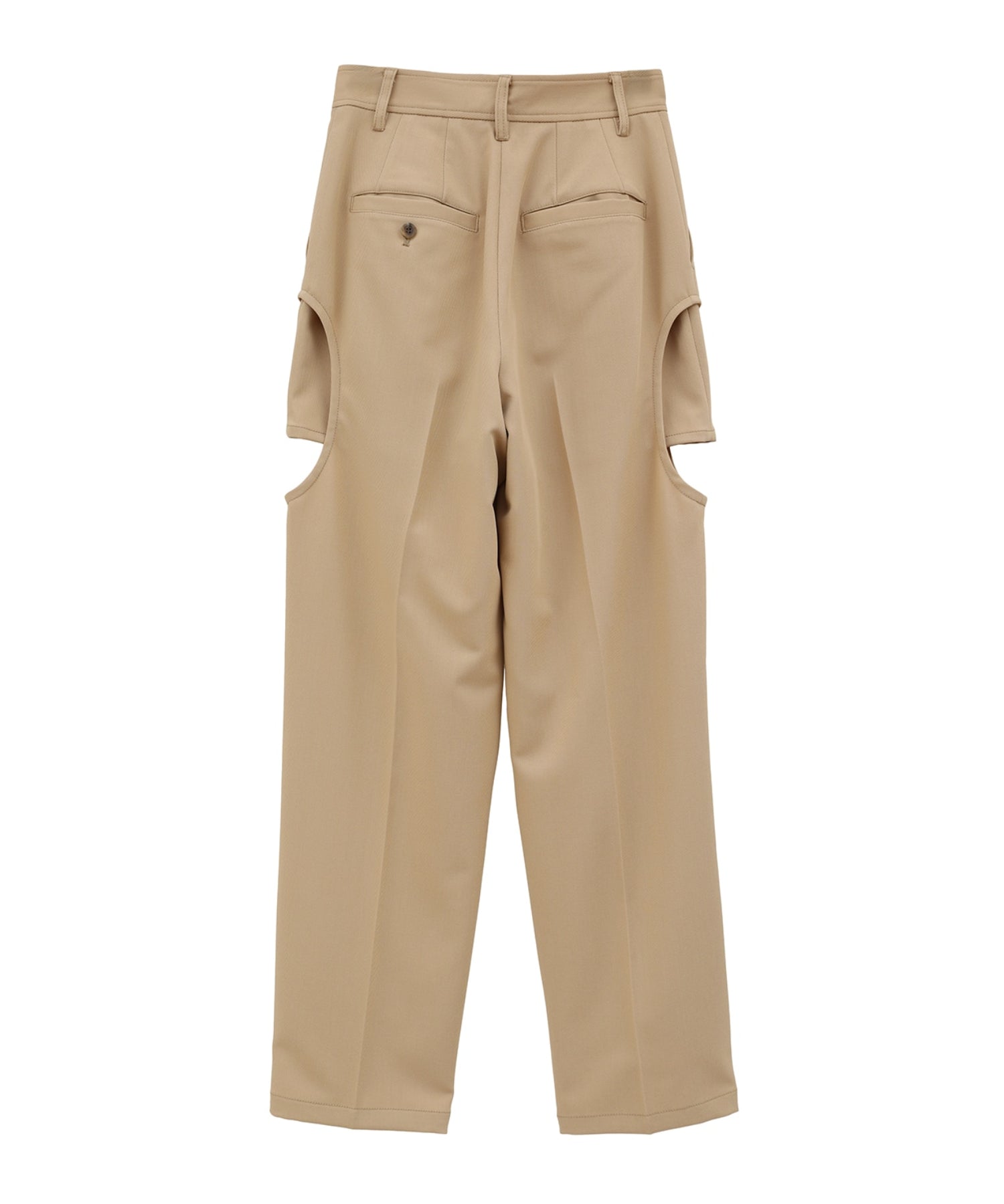 SIDE CIRCLE CUT PANTS