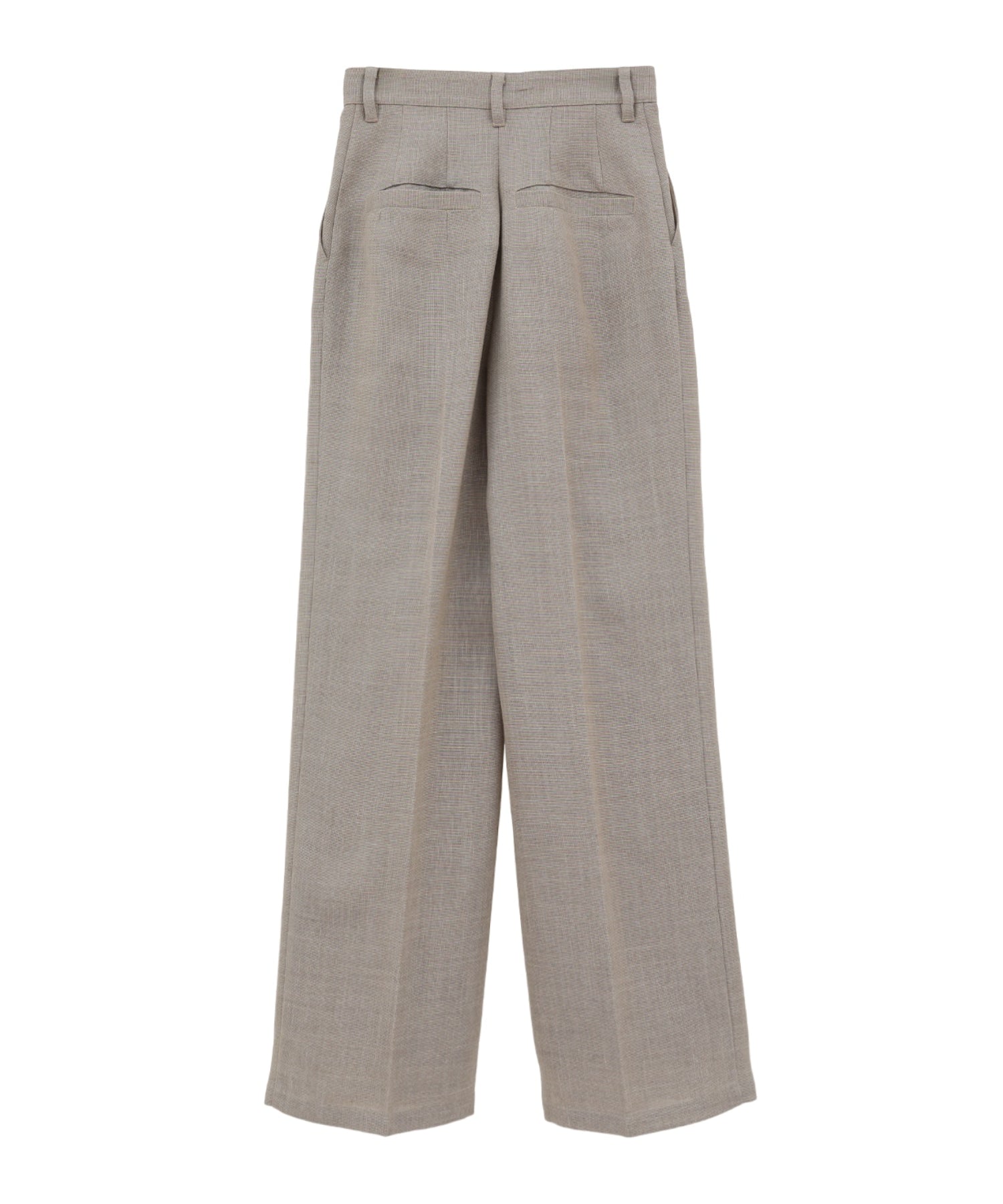 CENTER CLEASE STRAIGHT PANTS