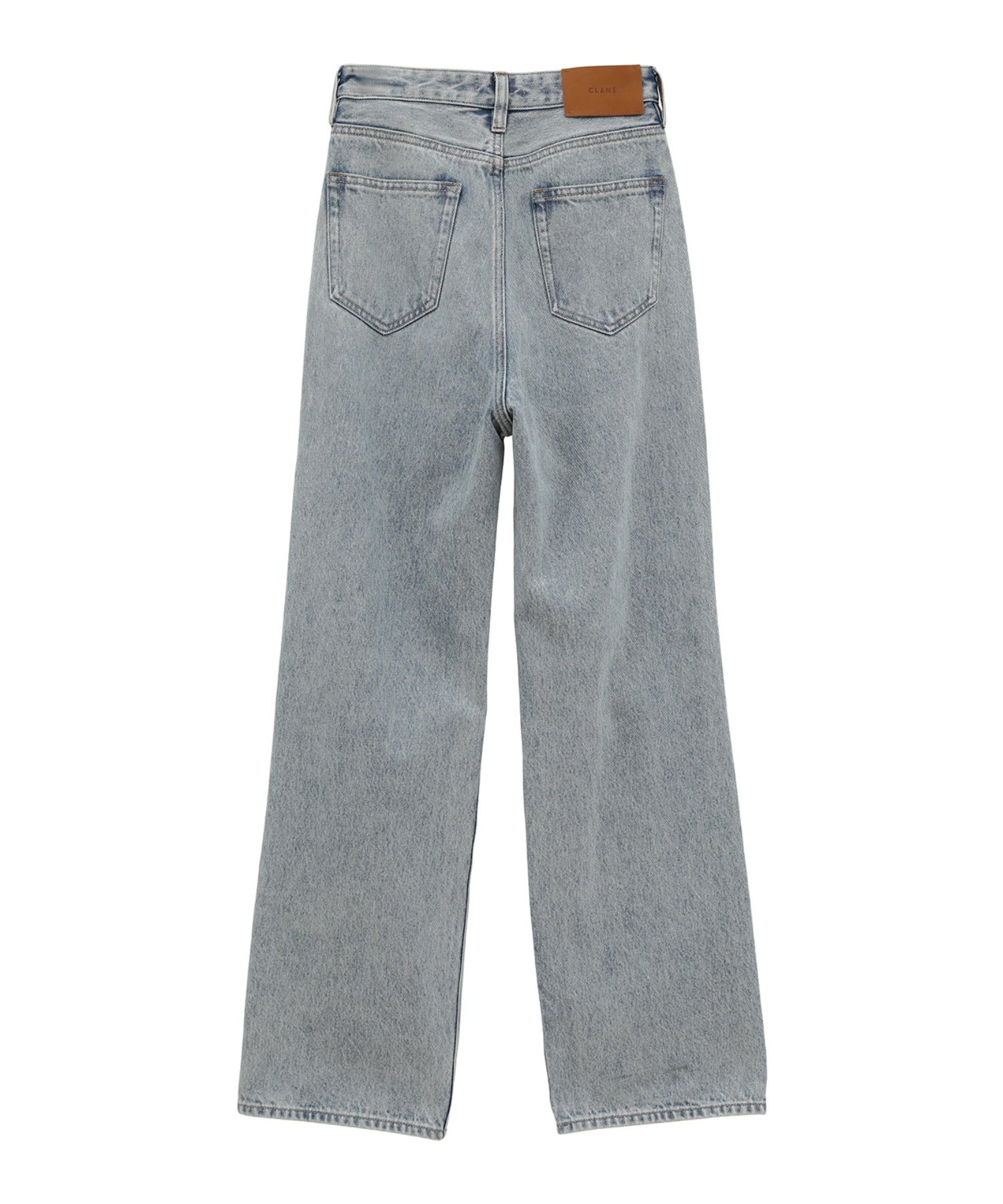 SLASH CUT DENIM PANTS