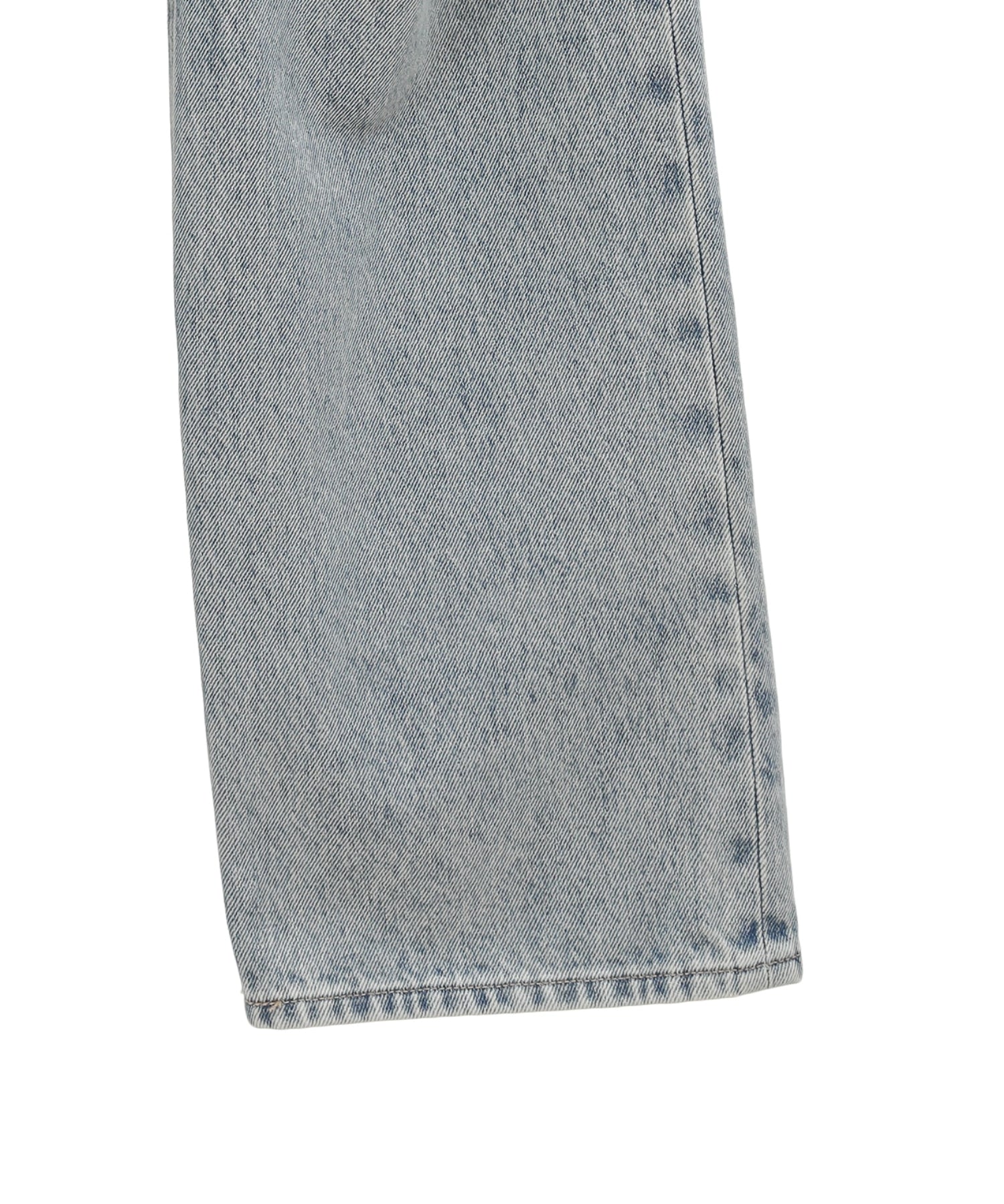 SLASH CUT DENIM PANTS