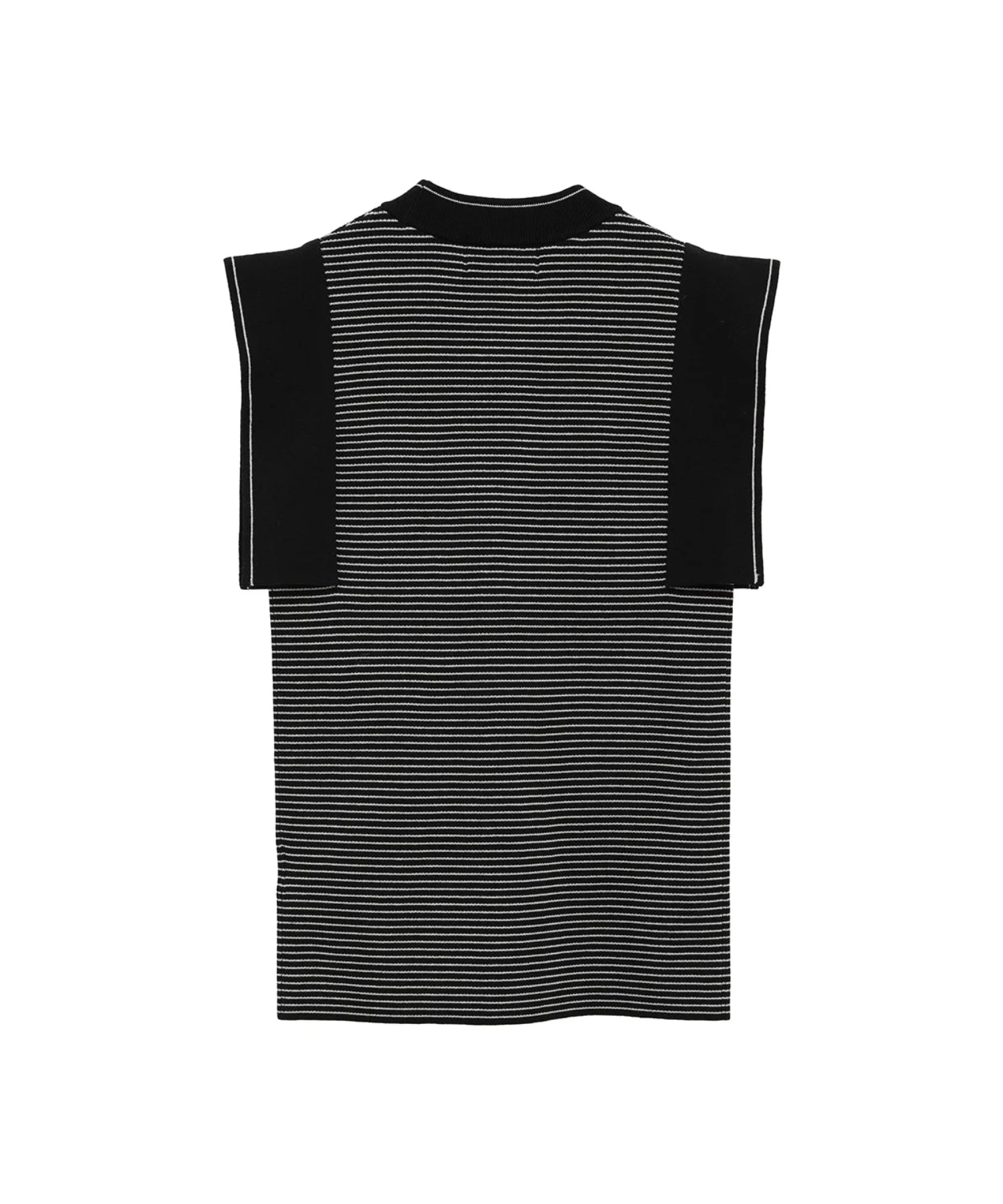 SQUARE SLEEVE KNIT TOPS