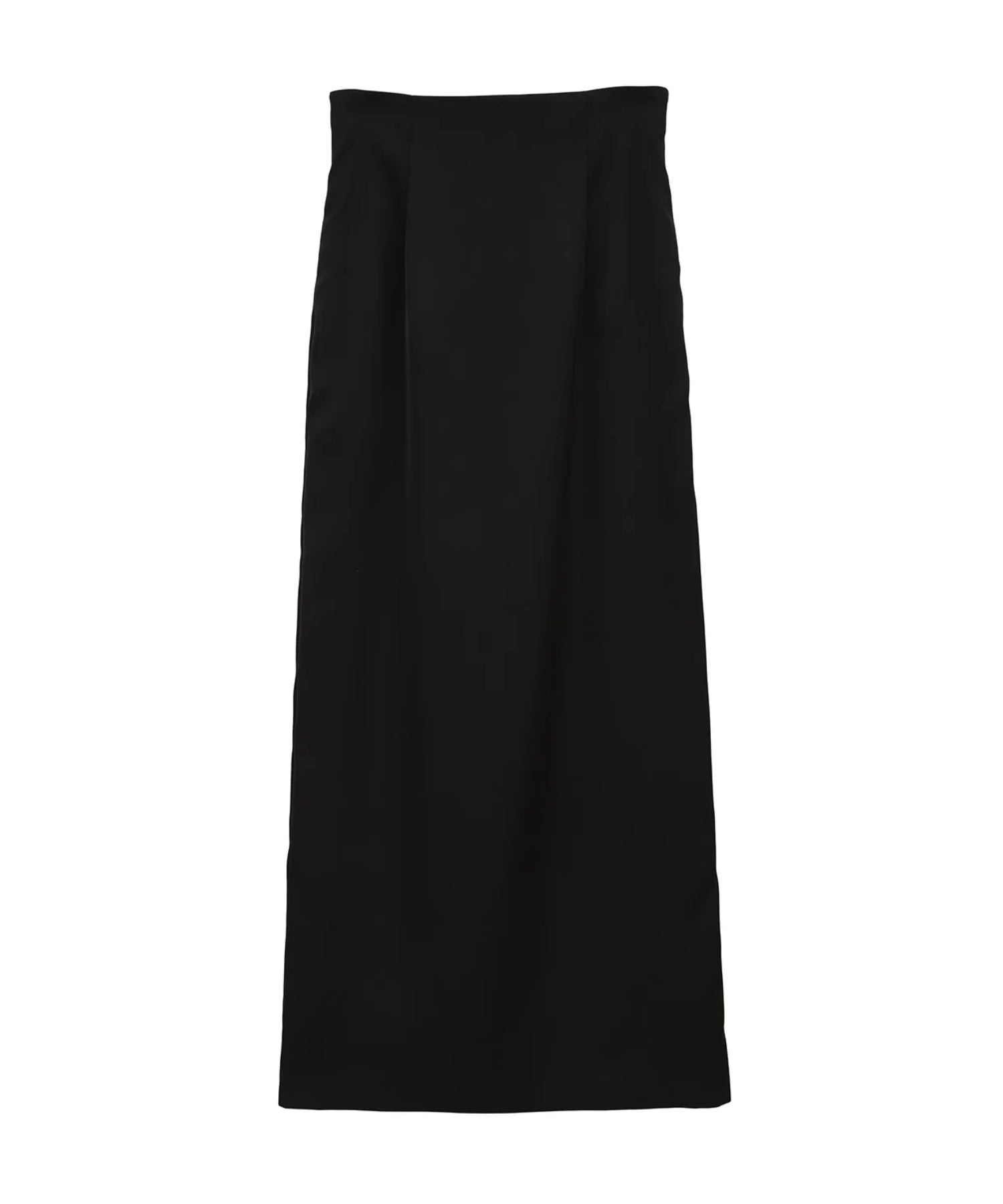 HIGH WAIST STRAIGHT SATIN SKIRT