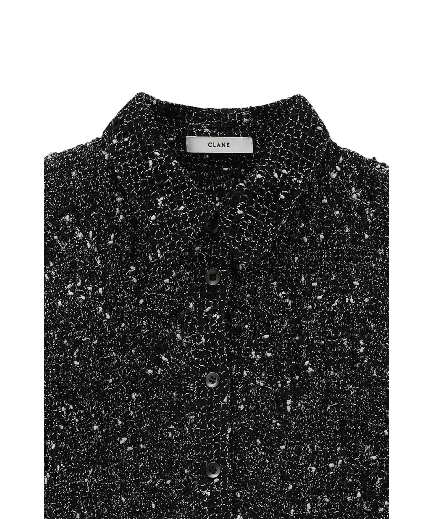 MIX MESH GATHER SHIRT